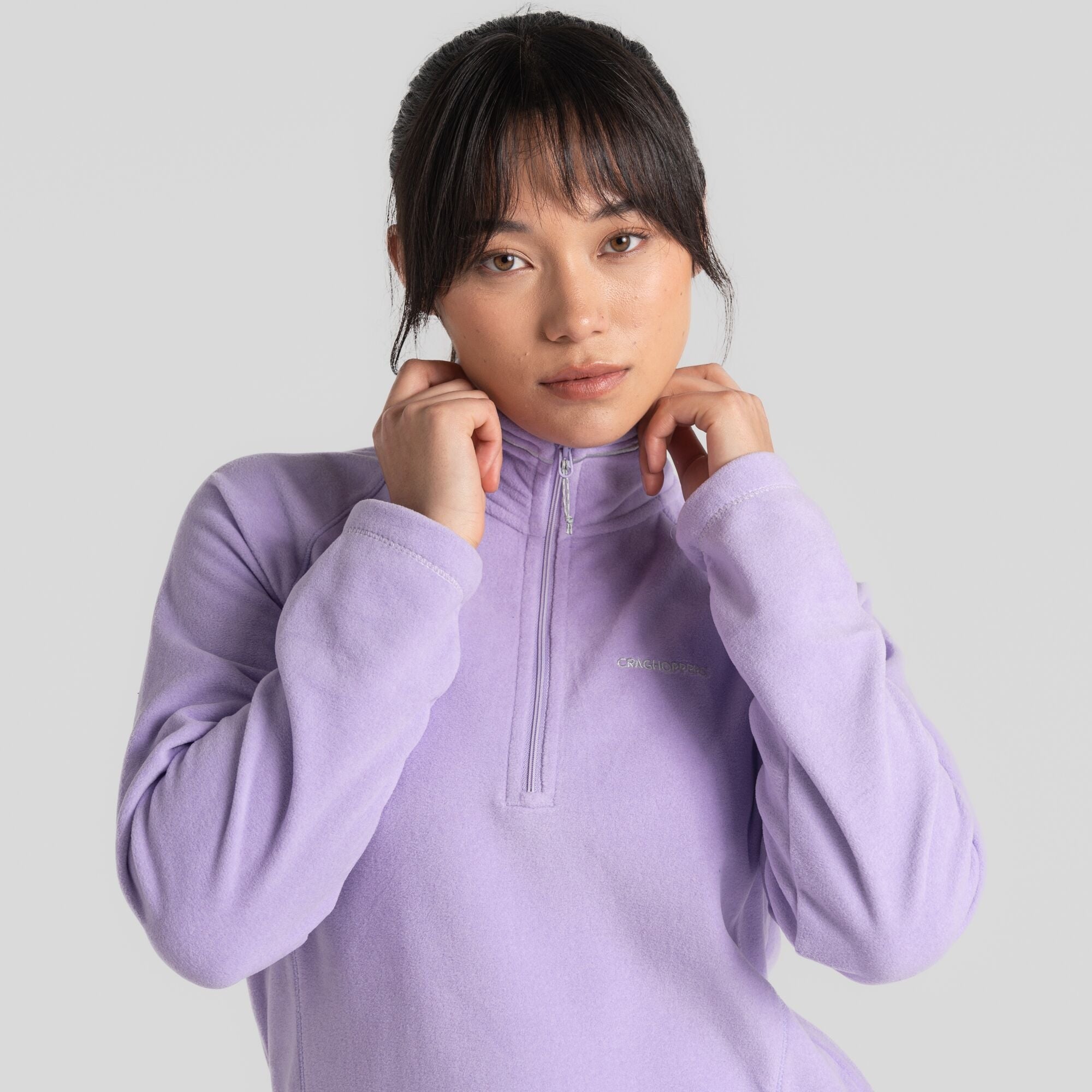 Women's Miska Half Zip Fleece - Verbena
