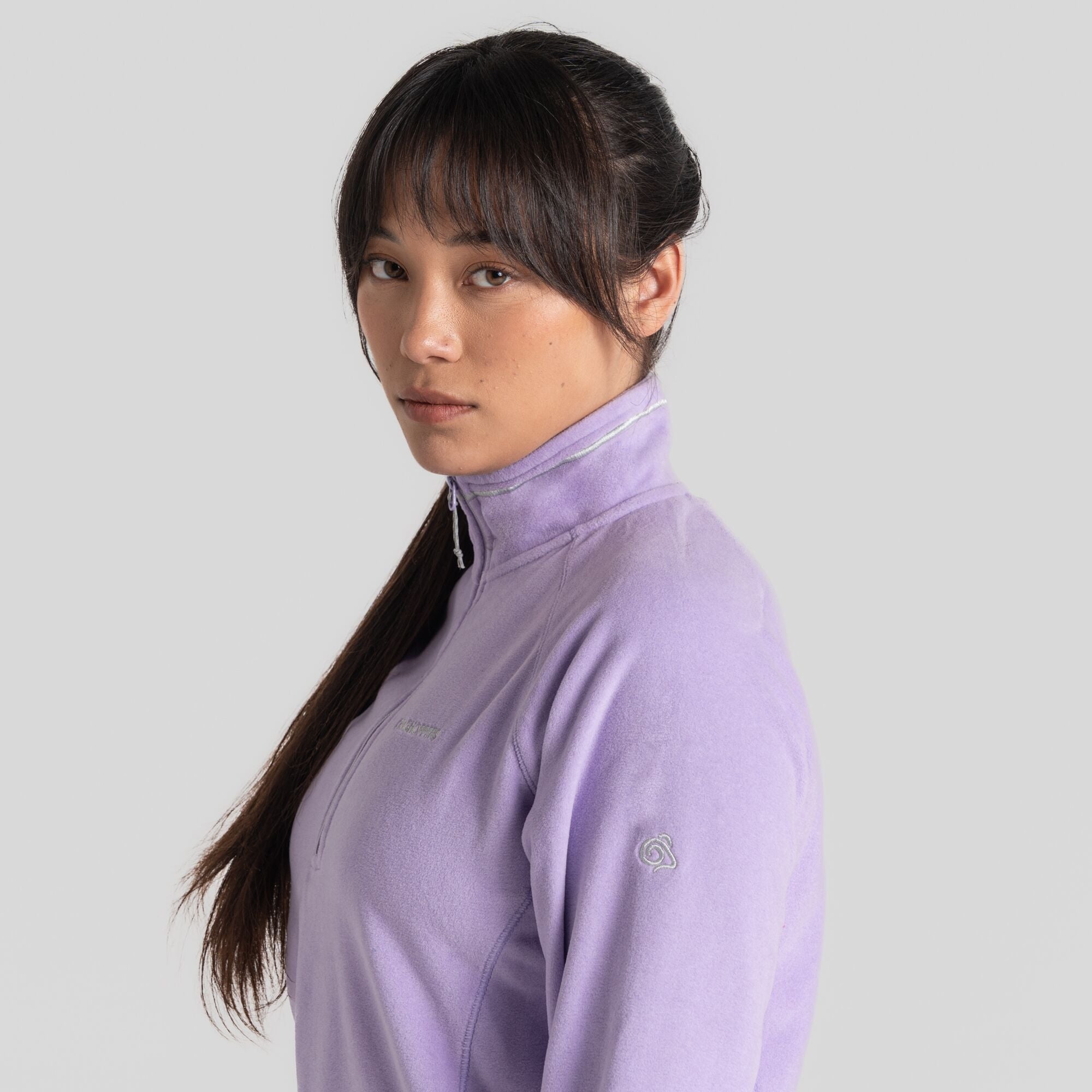 Women's Miska Half Zip Fleece - Verbena