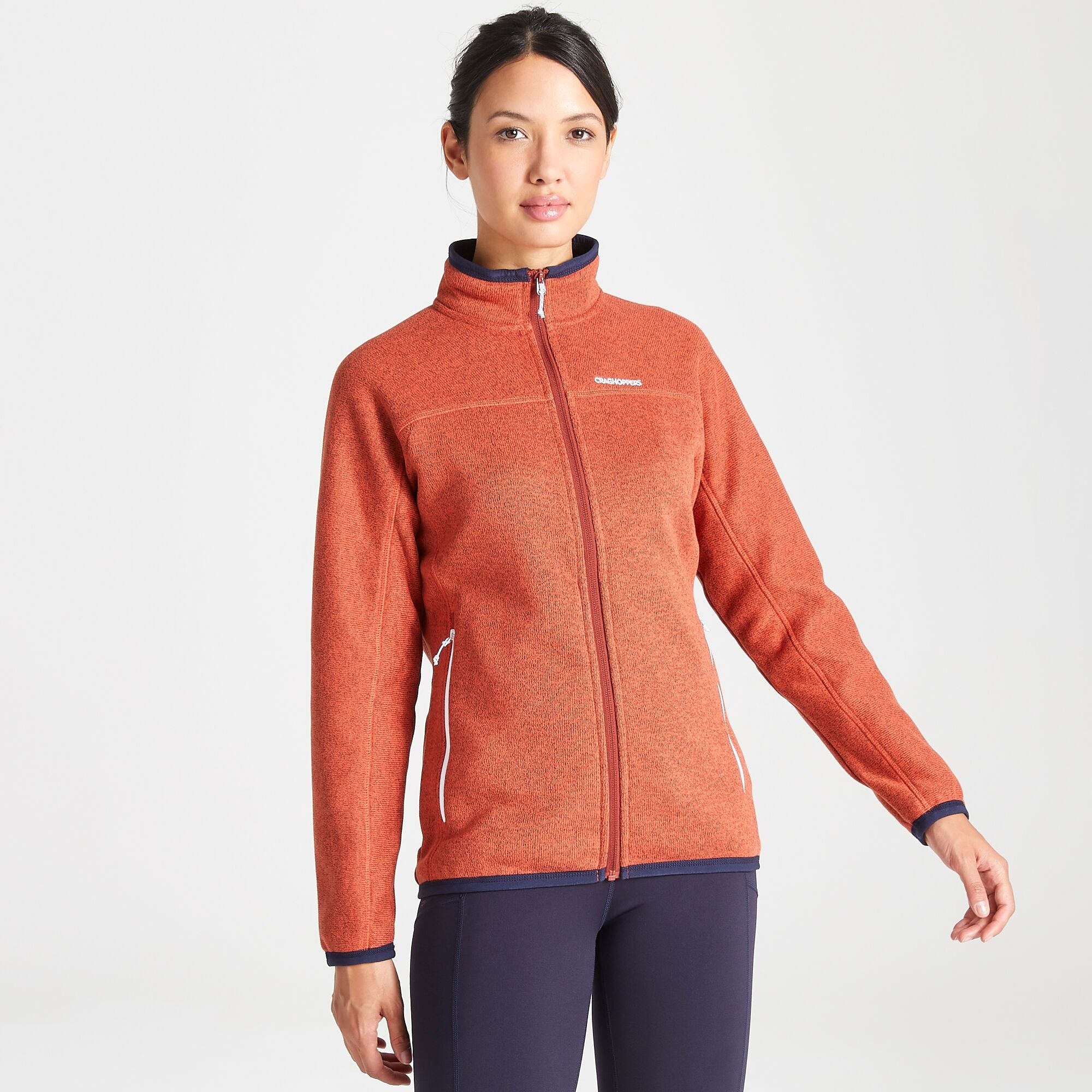 Women's Tala Fleece Jacket - Warm Ginger Marl