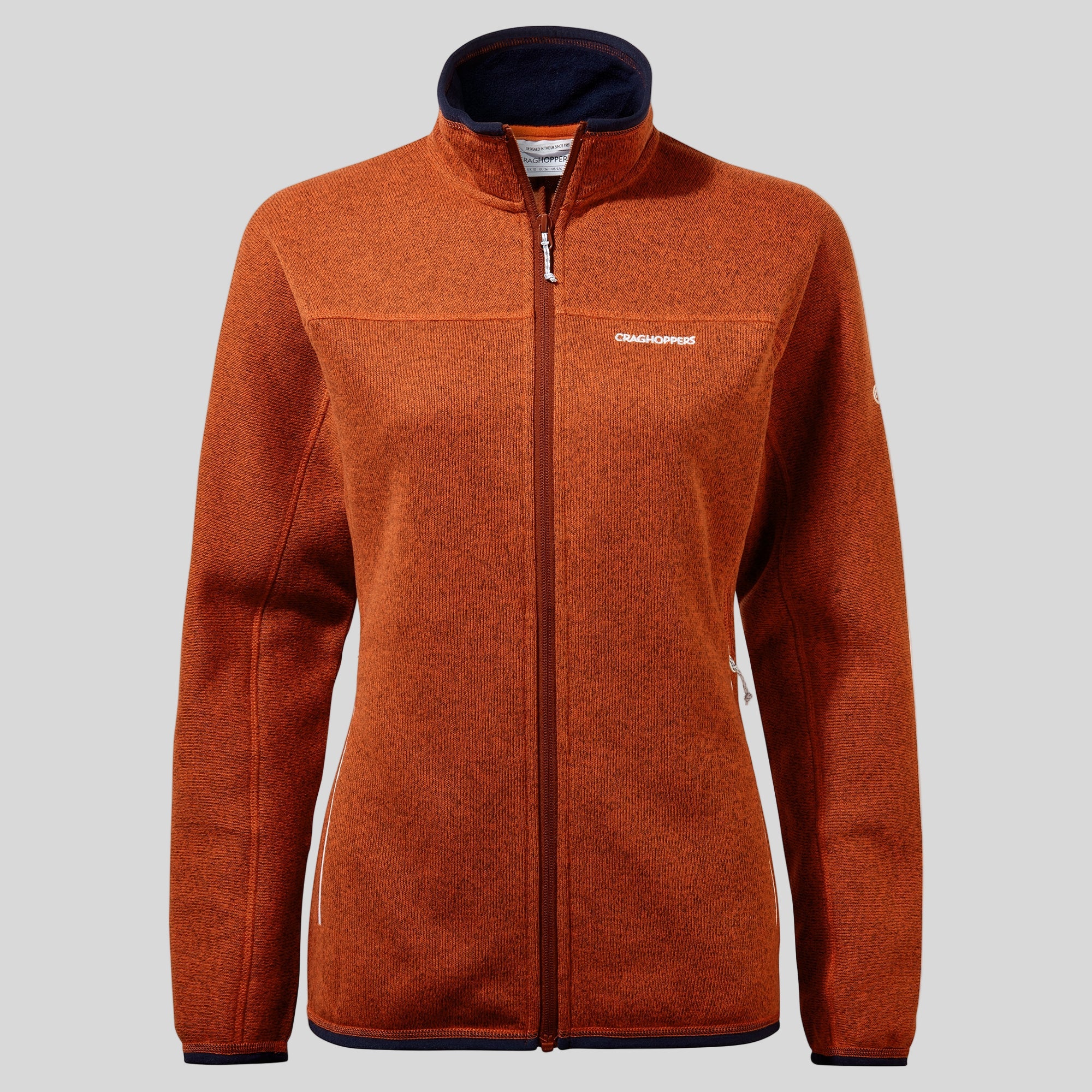 Women's Tala Fleece Jacket - Warm Ginger Marl