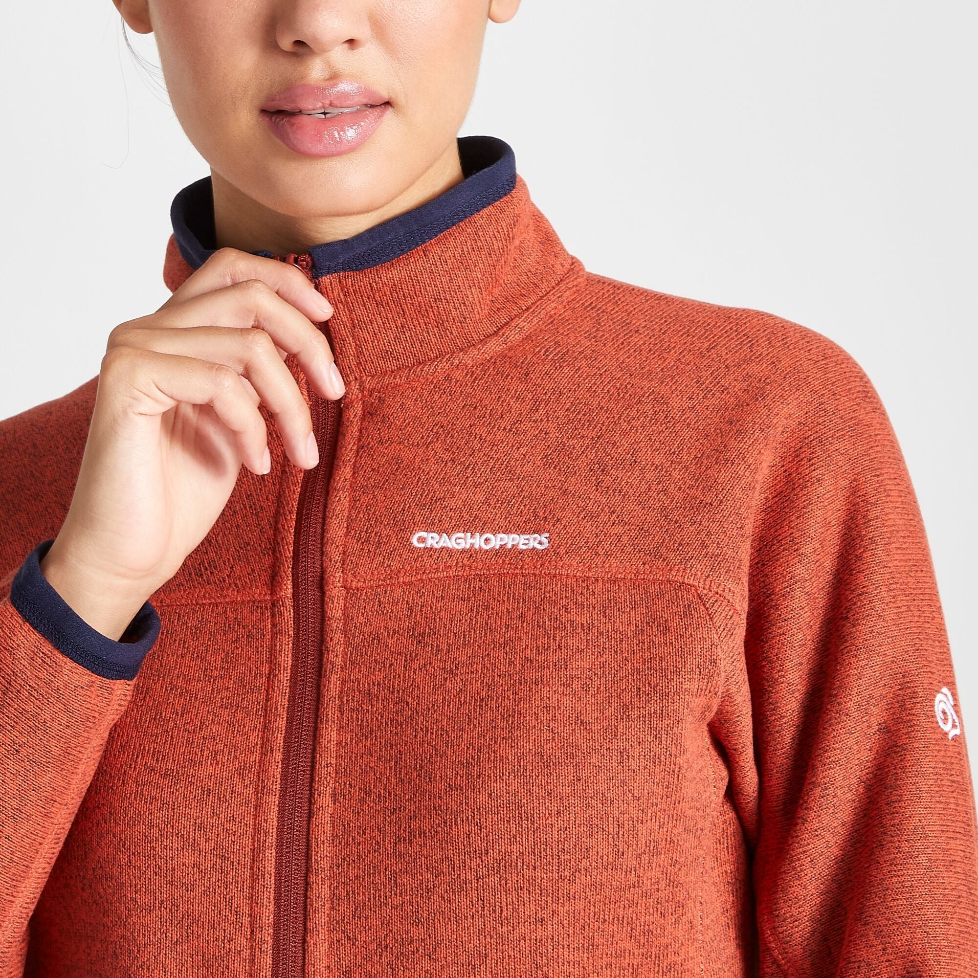 Women's Tala Fleece Jacket - Warm Ginger Marl
