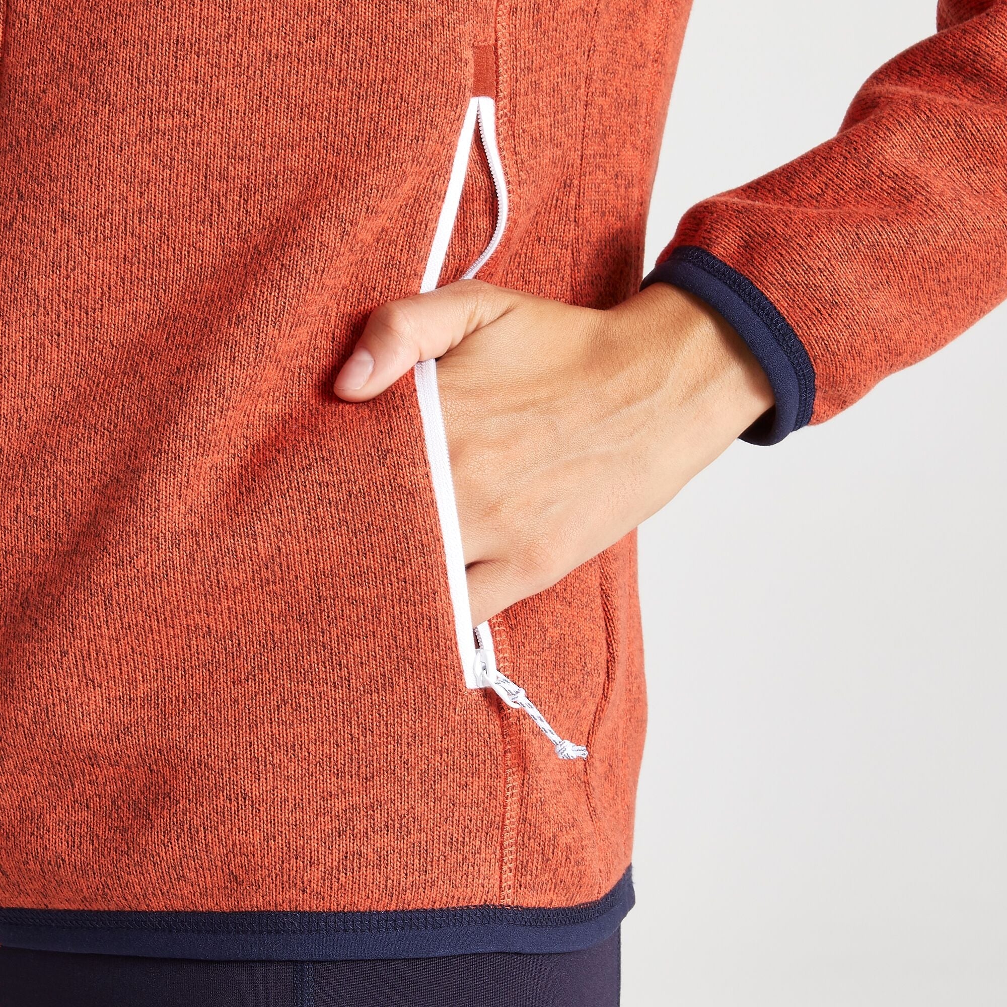 Women's Tala Fleece Jacket - Warm Ginger Marl