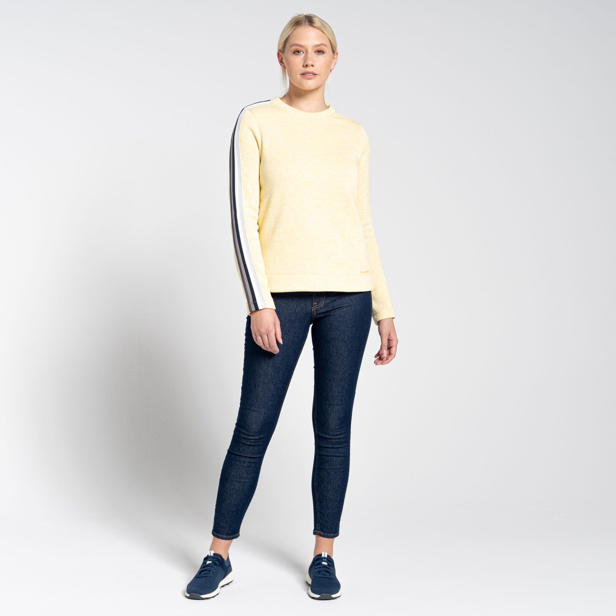 Women's Pinalla Crew Neck - Pineapple