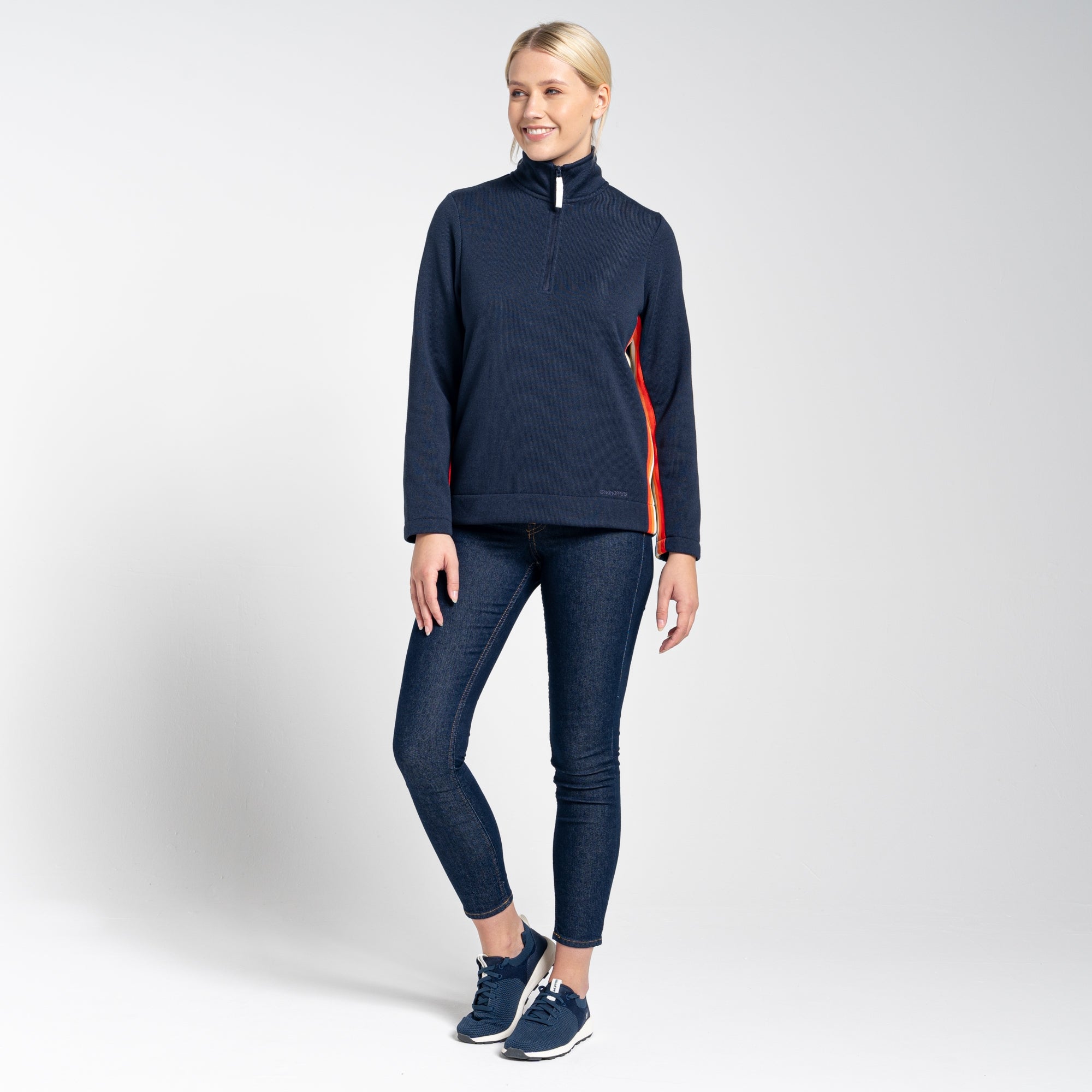 Women's Pinalla Half Zip - Blue Navy