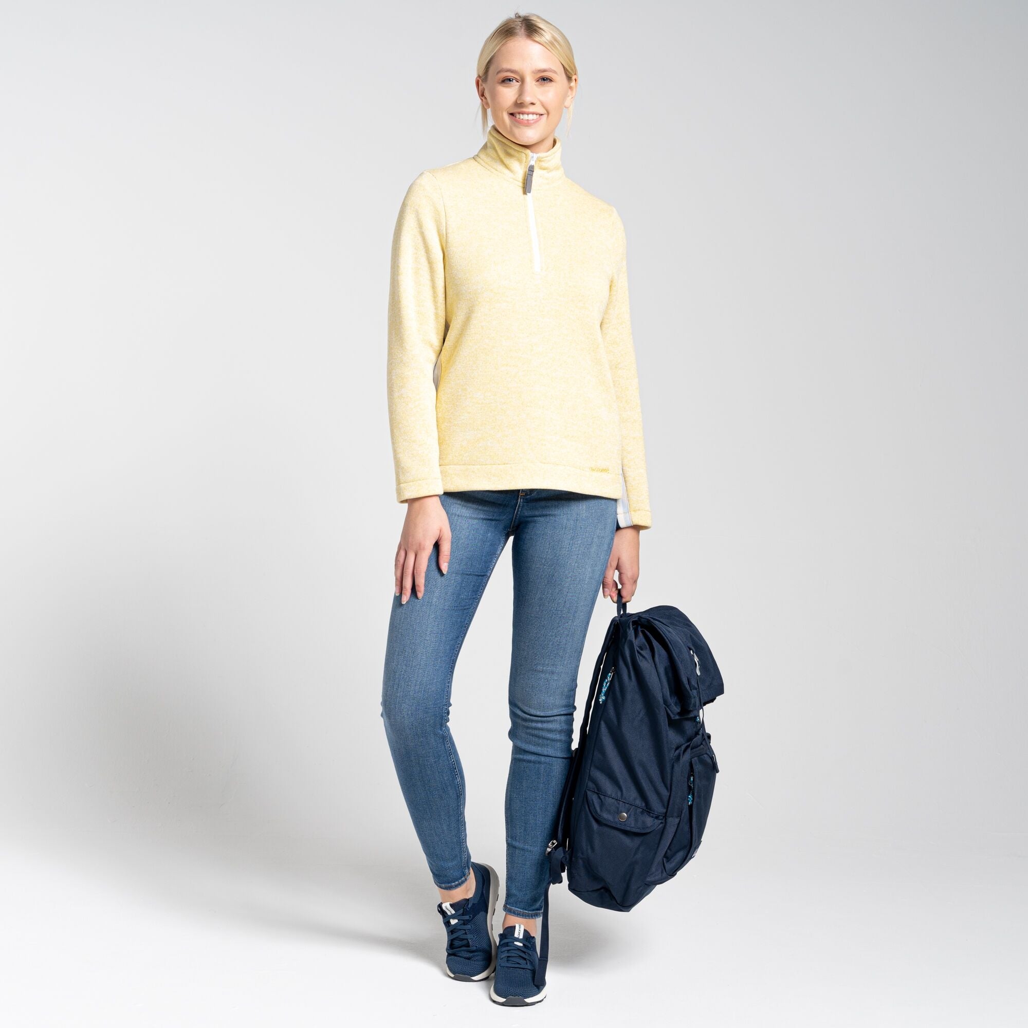 Women's Pinalla Half Zip - Pineapple
