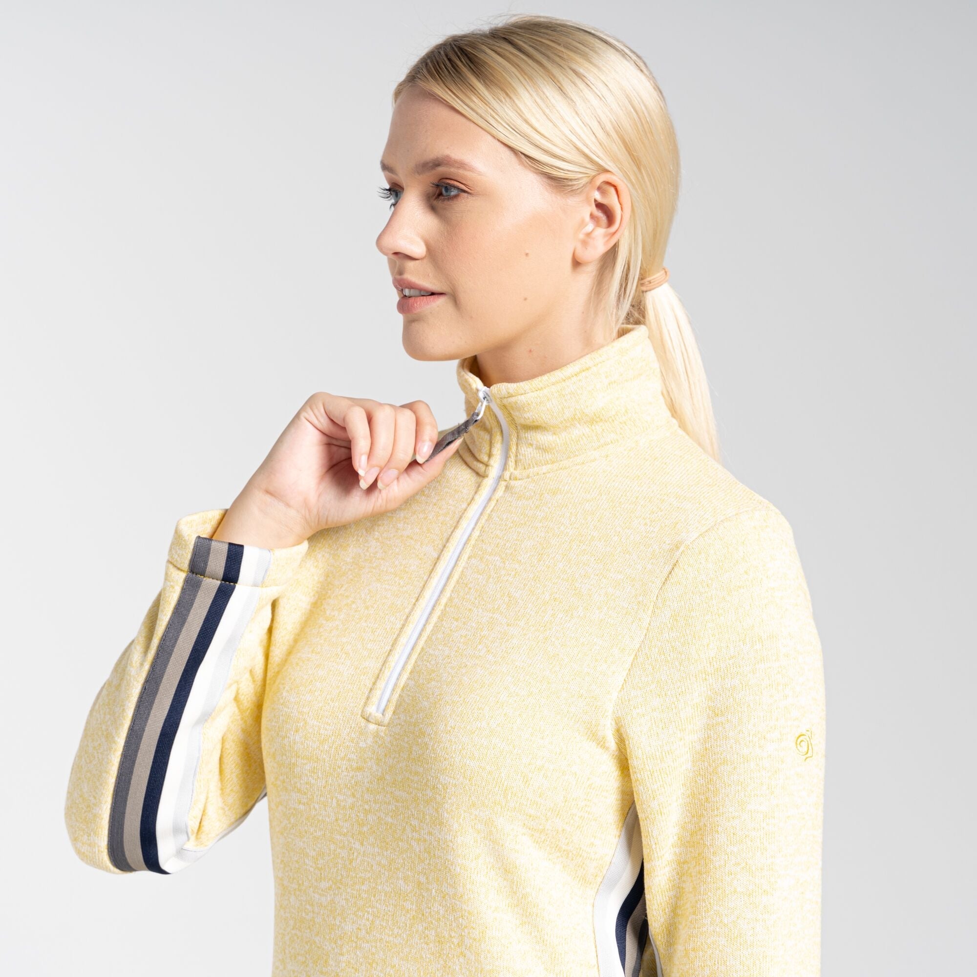 Women's Pinalla Half Zip - Pineapple