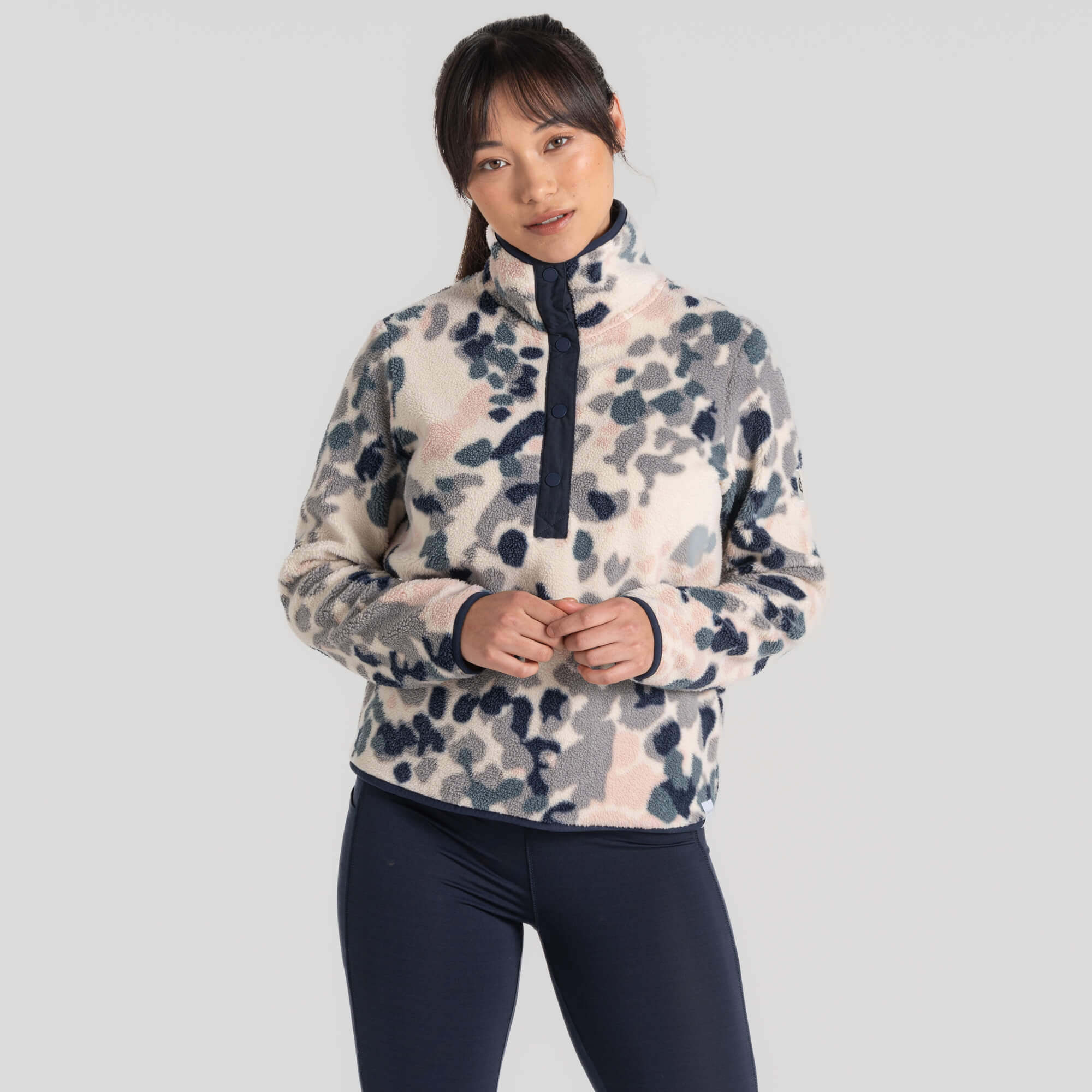 Women's Eabha Overhead - Blue Navy Print