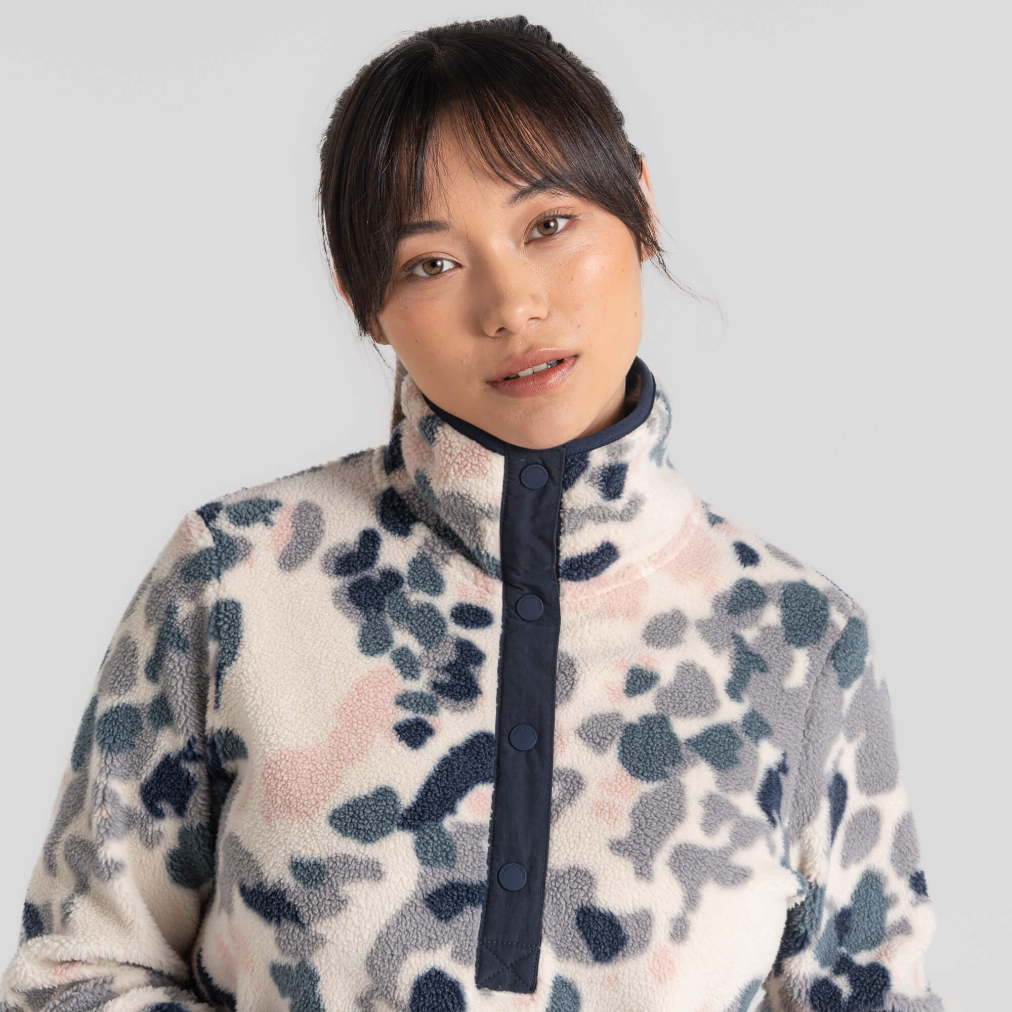 Women's Eabha Overhead - Blue Navy Print