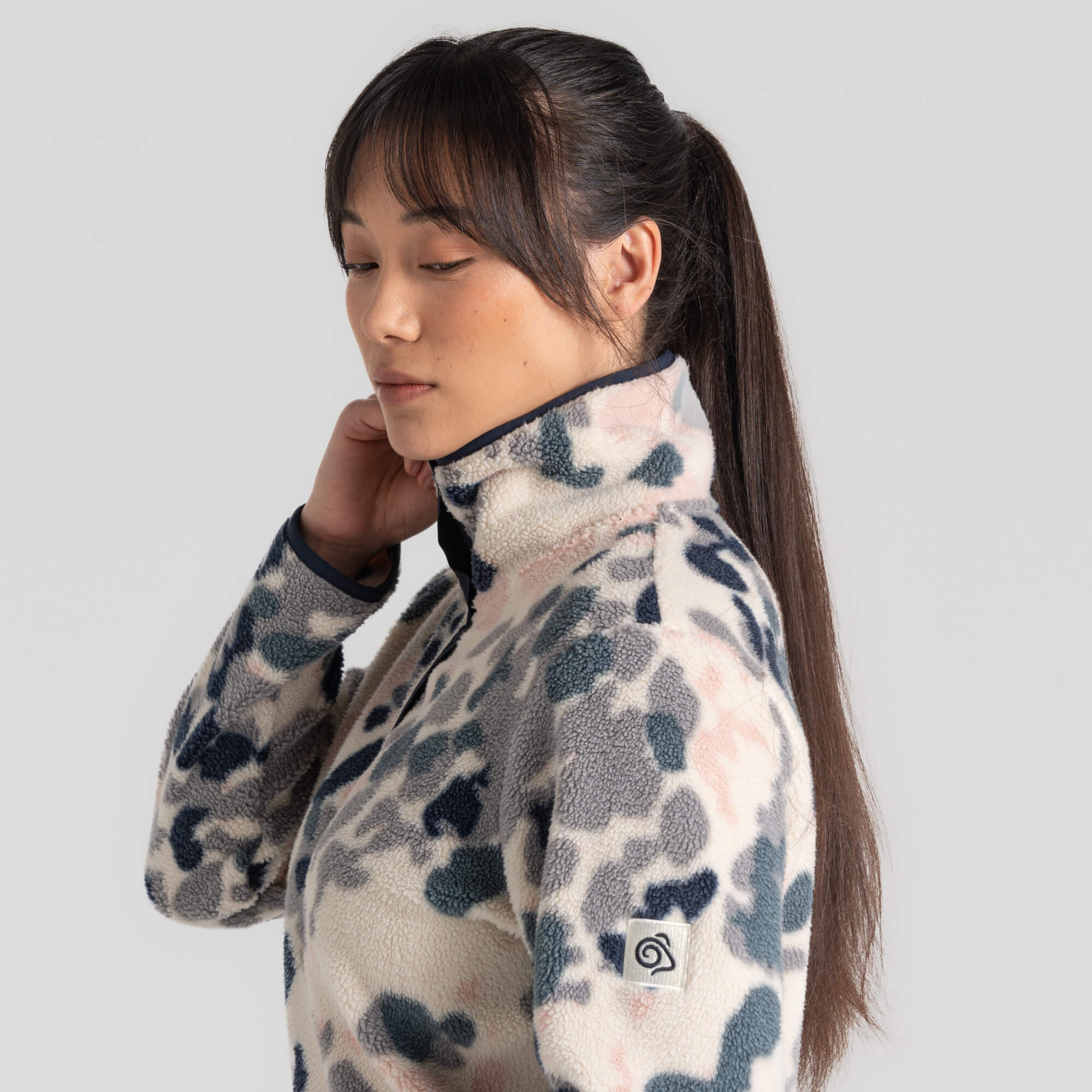 Women's Eabha Overhead - Blue Navy Print