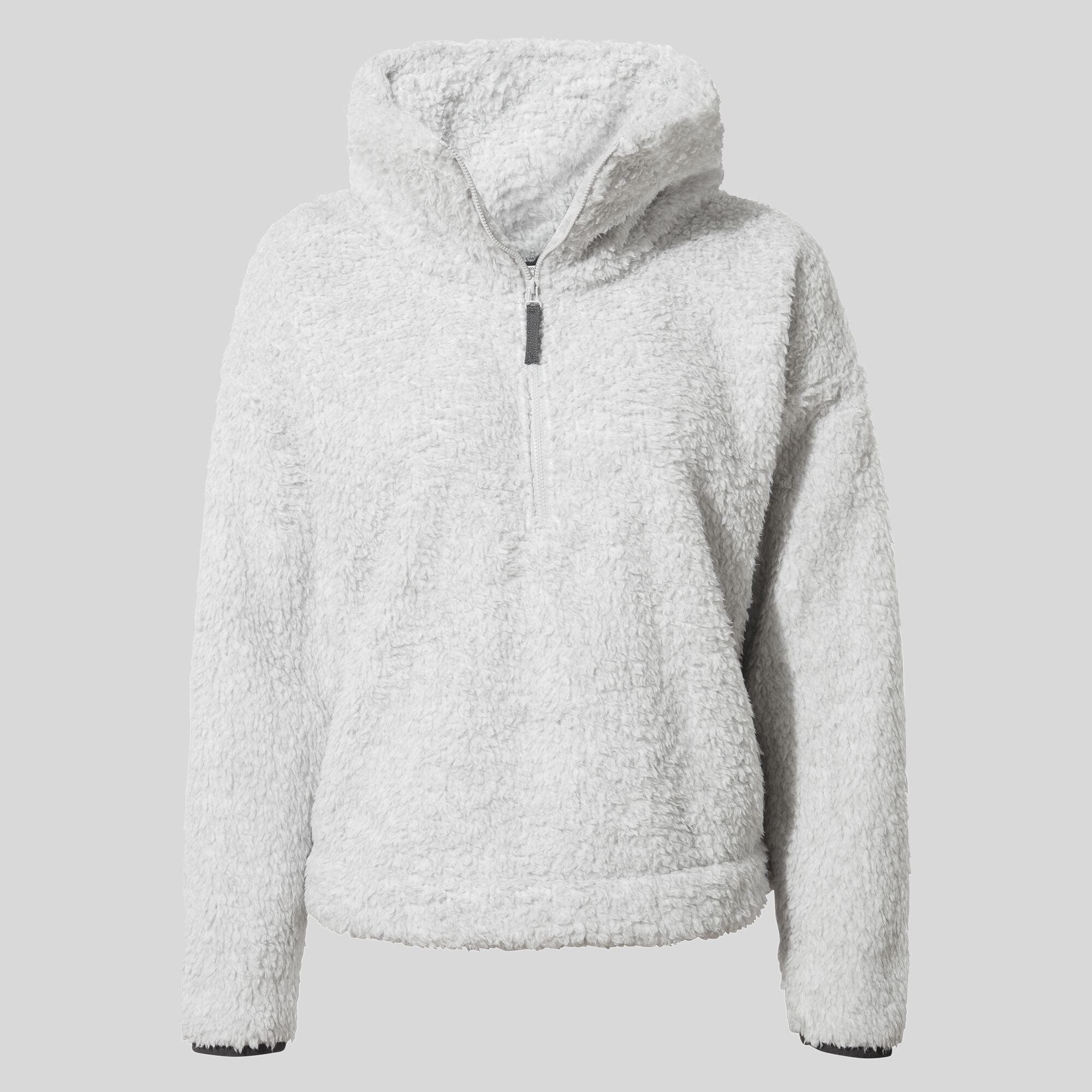 Women's Bronagh Half Zip - Light Grey Marl