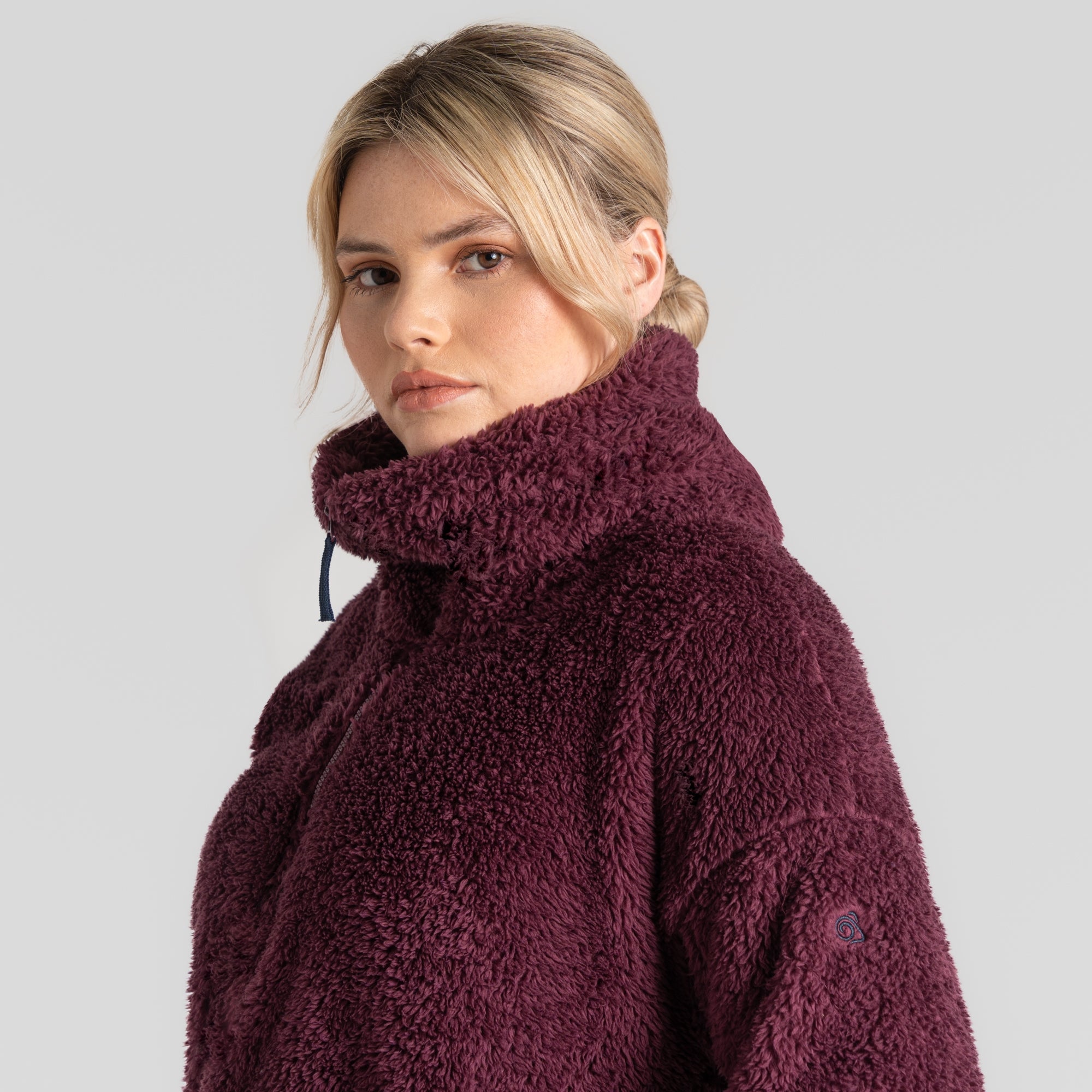 Women's Bronagh Half Zip - Deep Violet