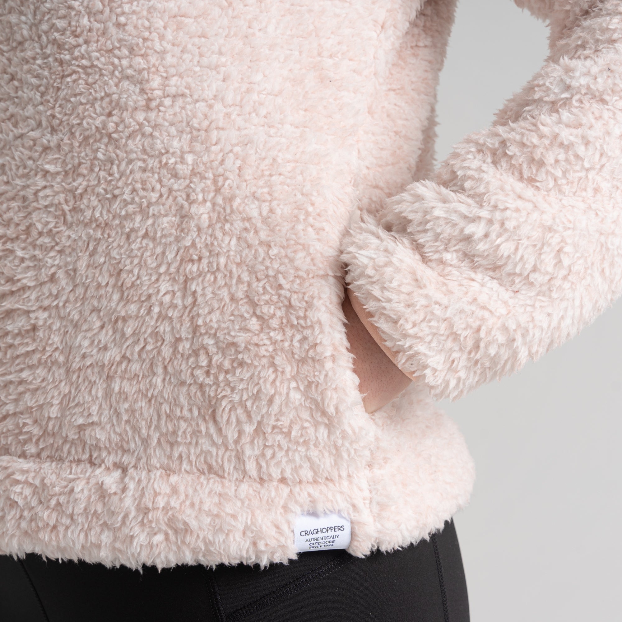 Women's Bronagh Half Zip - Pink Dusk Marl