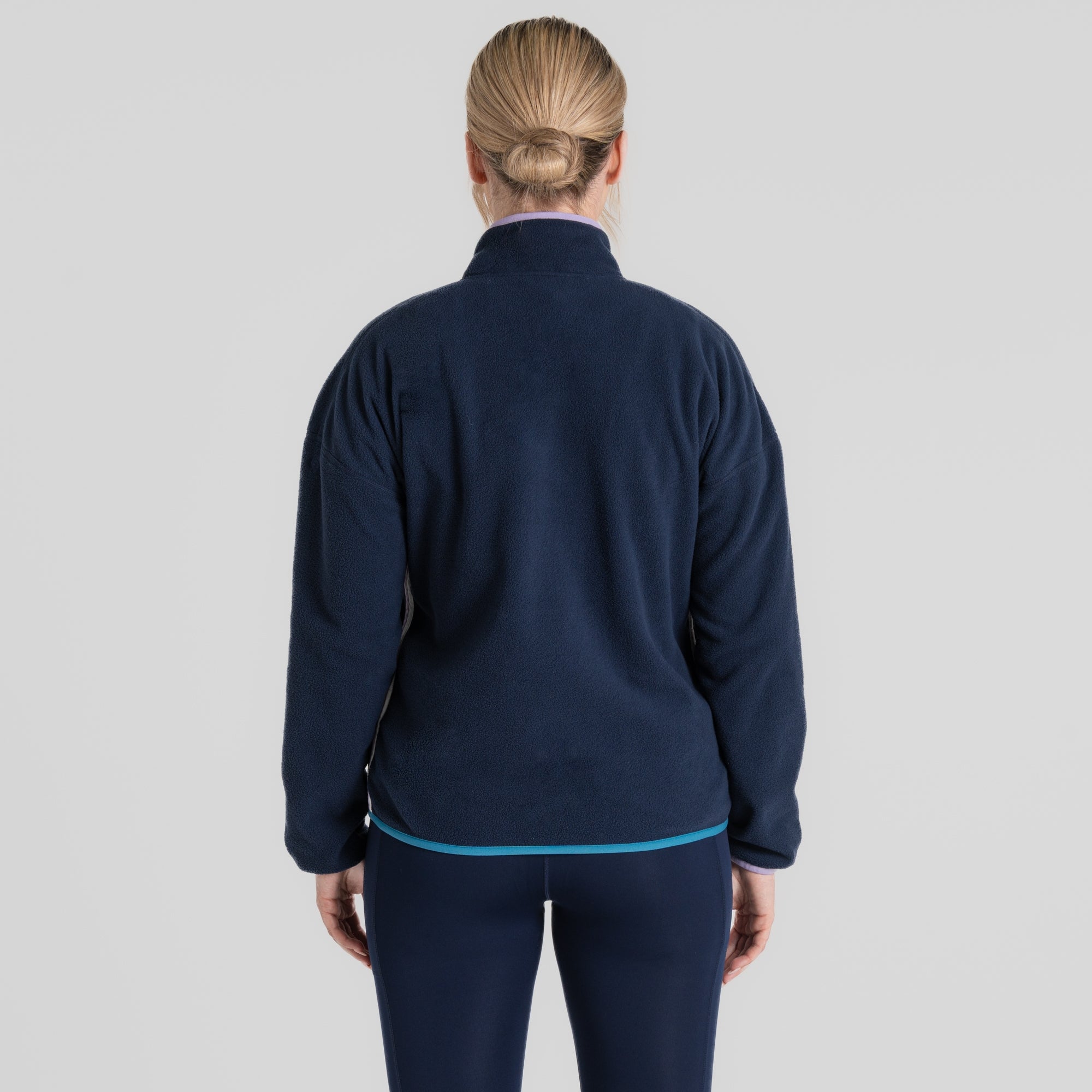 Women's CO2 Renu Half Zip Fleece - Blue Navy