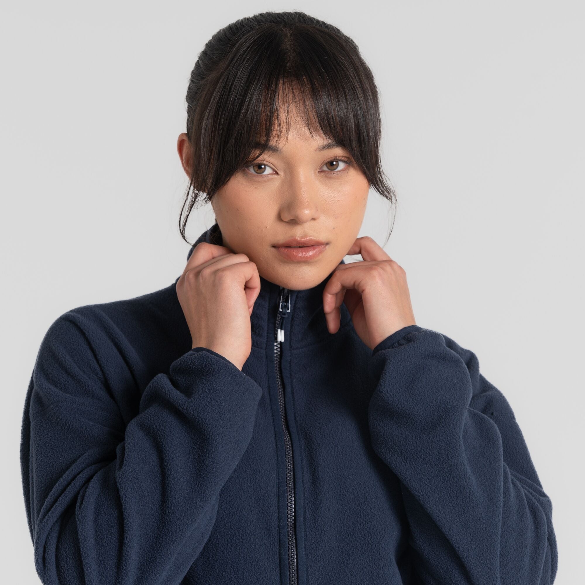 Women's CO2 Renu Full Zip Fleece - Blue Navy