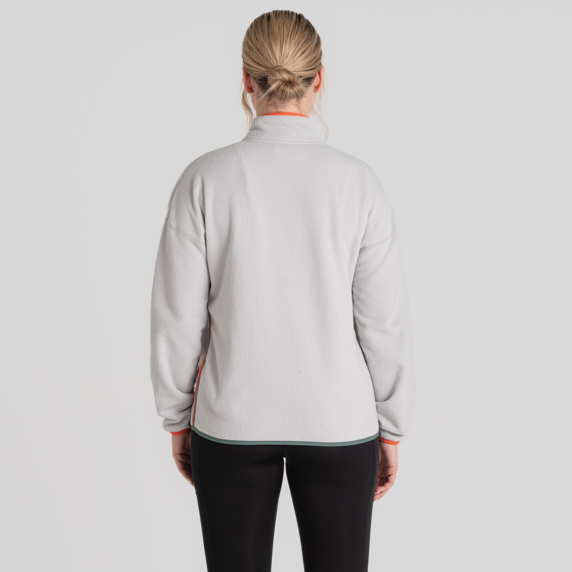 Women's CO2 Renu Full Zip Fleece - Light Grey Marl