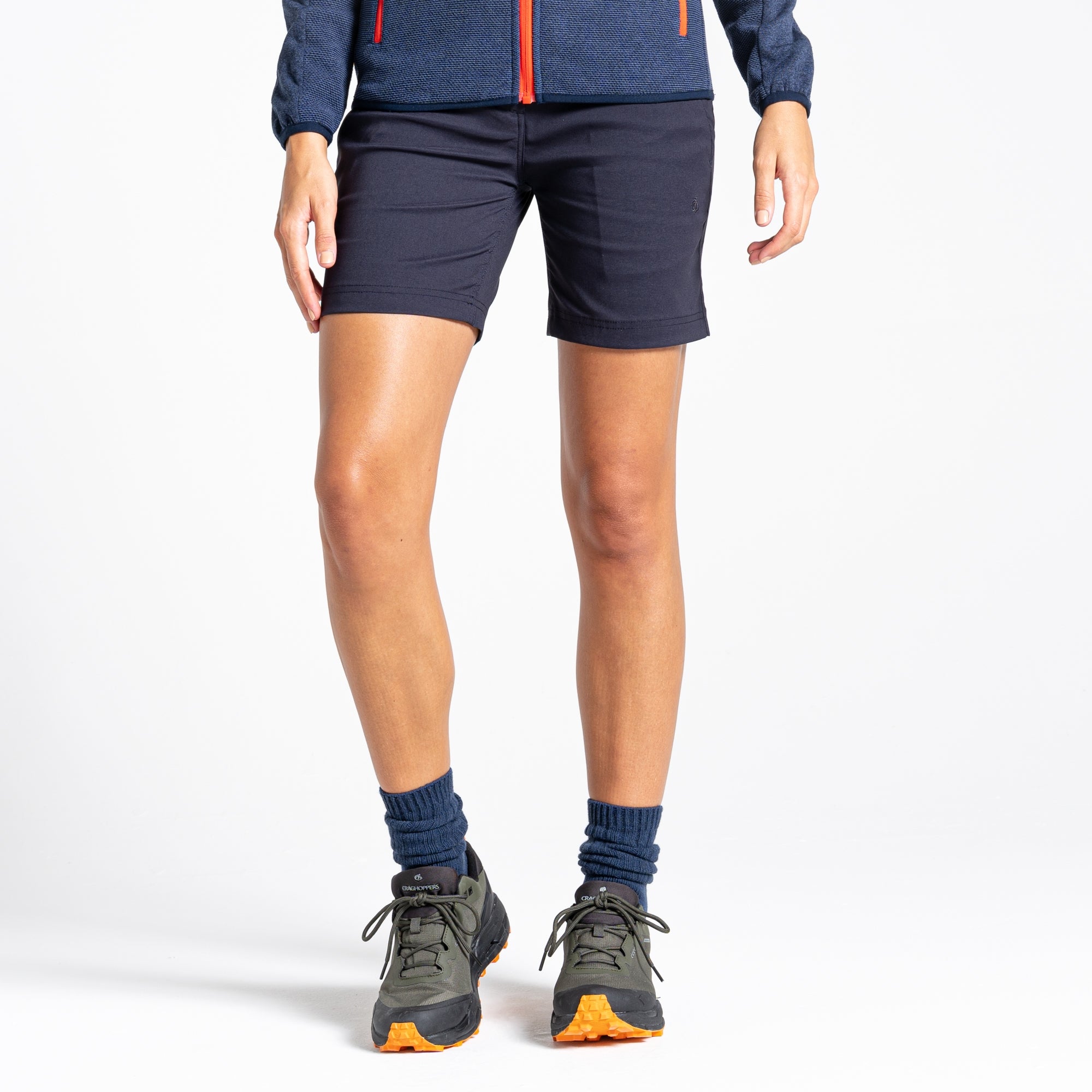 Women's Stretch Kiwi Pro III Shorts - Dark Navy