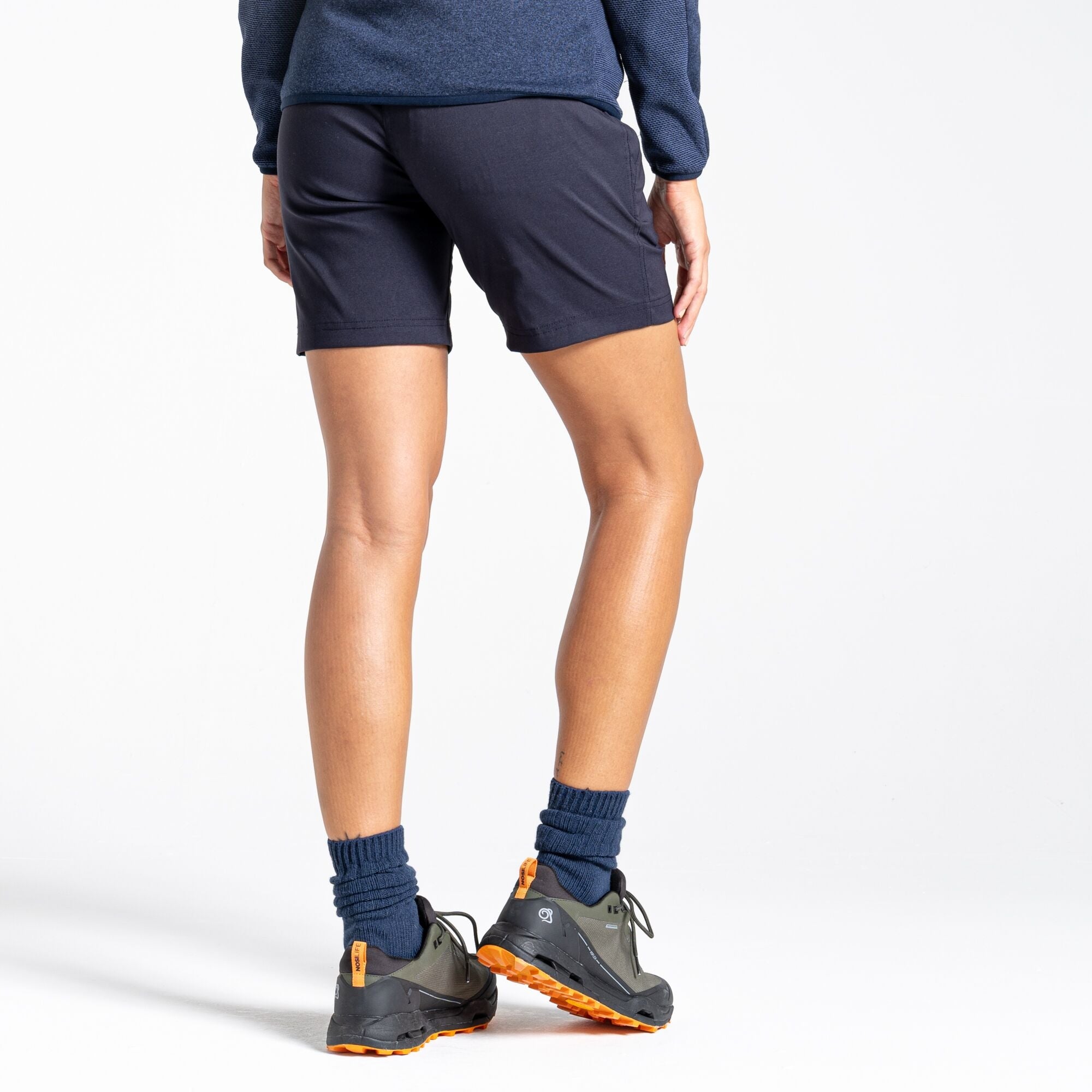Women's Stretch Kiwi Pro III Shorts - Dark Navy