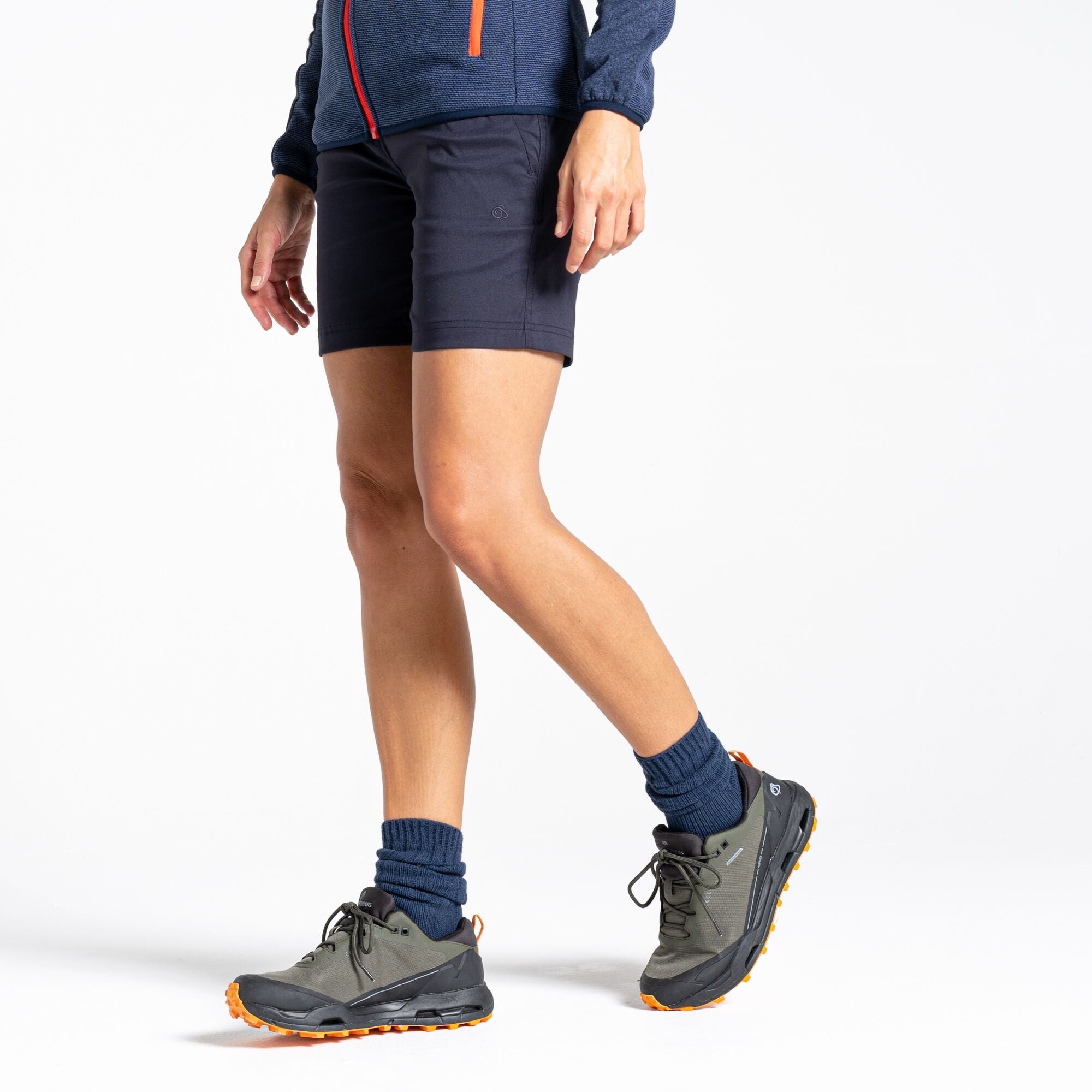 Women's Stretch Kiwi Pro III Shorts - Dark Navy