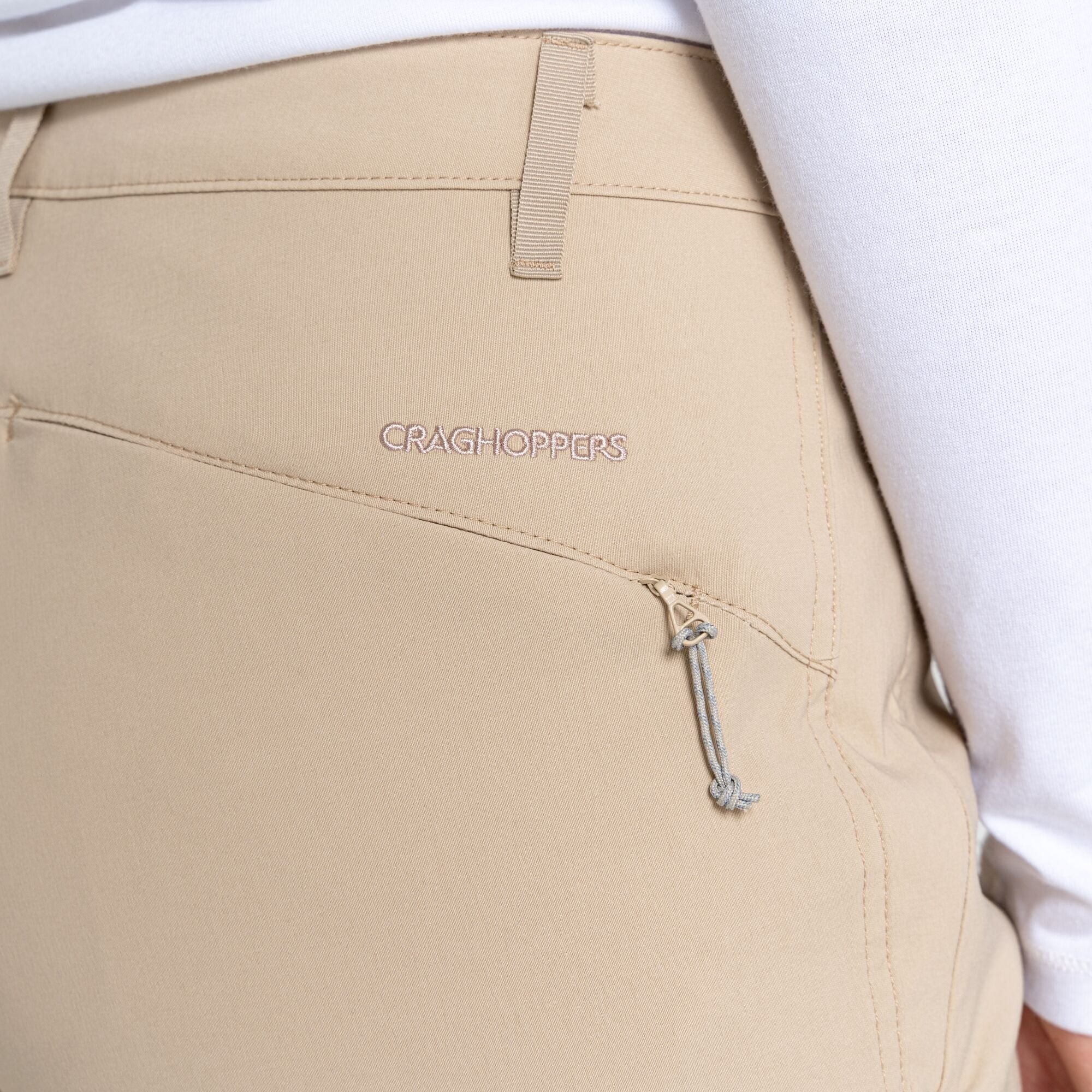 Women's Stretch Kiwi Pro III Shorts - Desert Sand