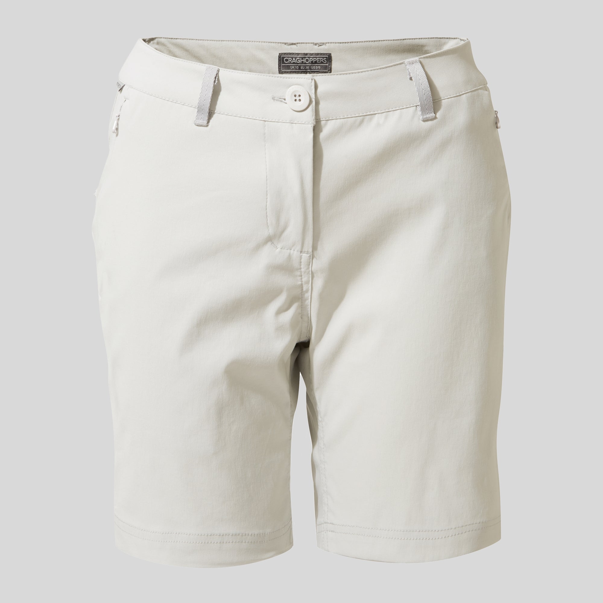 Women's Stretch Kiwi Pro III Shorts - Dove Grey