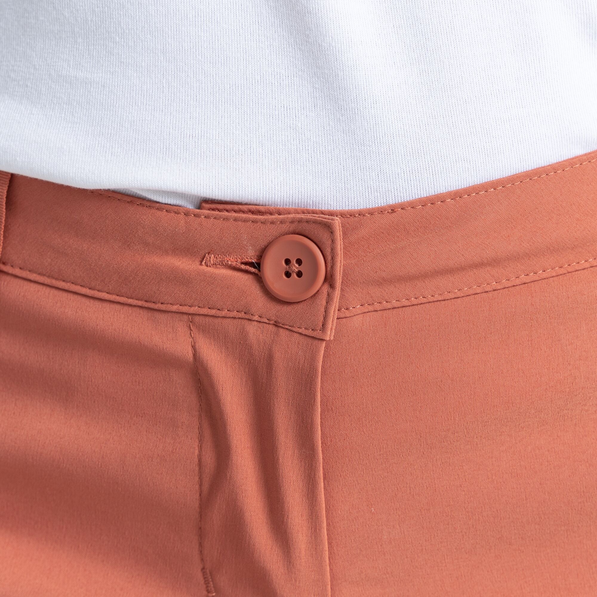 Women's Stretch Kiwi Pro III Shorts - Warm Russet