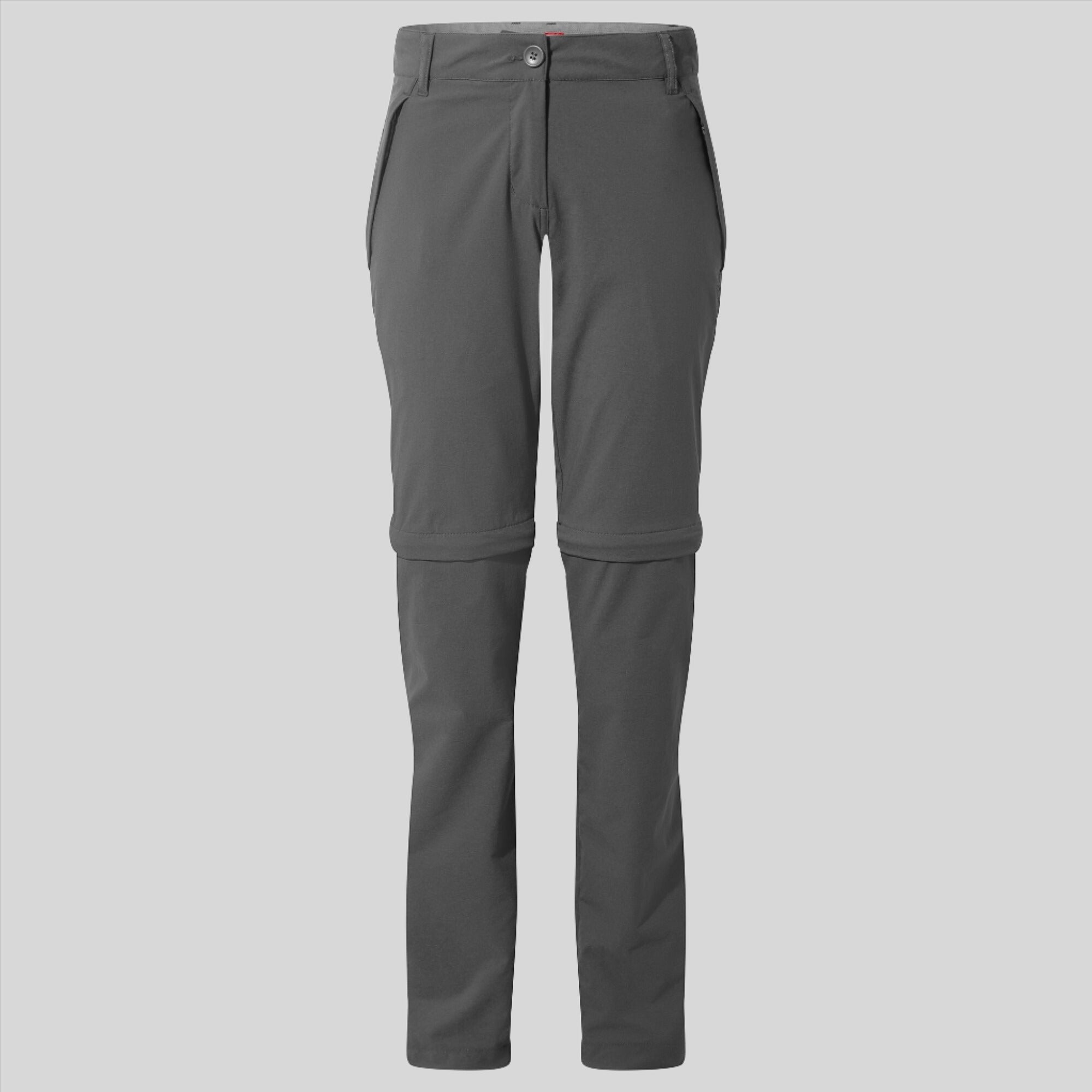 Women's Insect Shield® Pro II Convertible Pants - Charcoal
