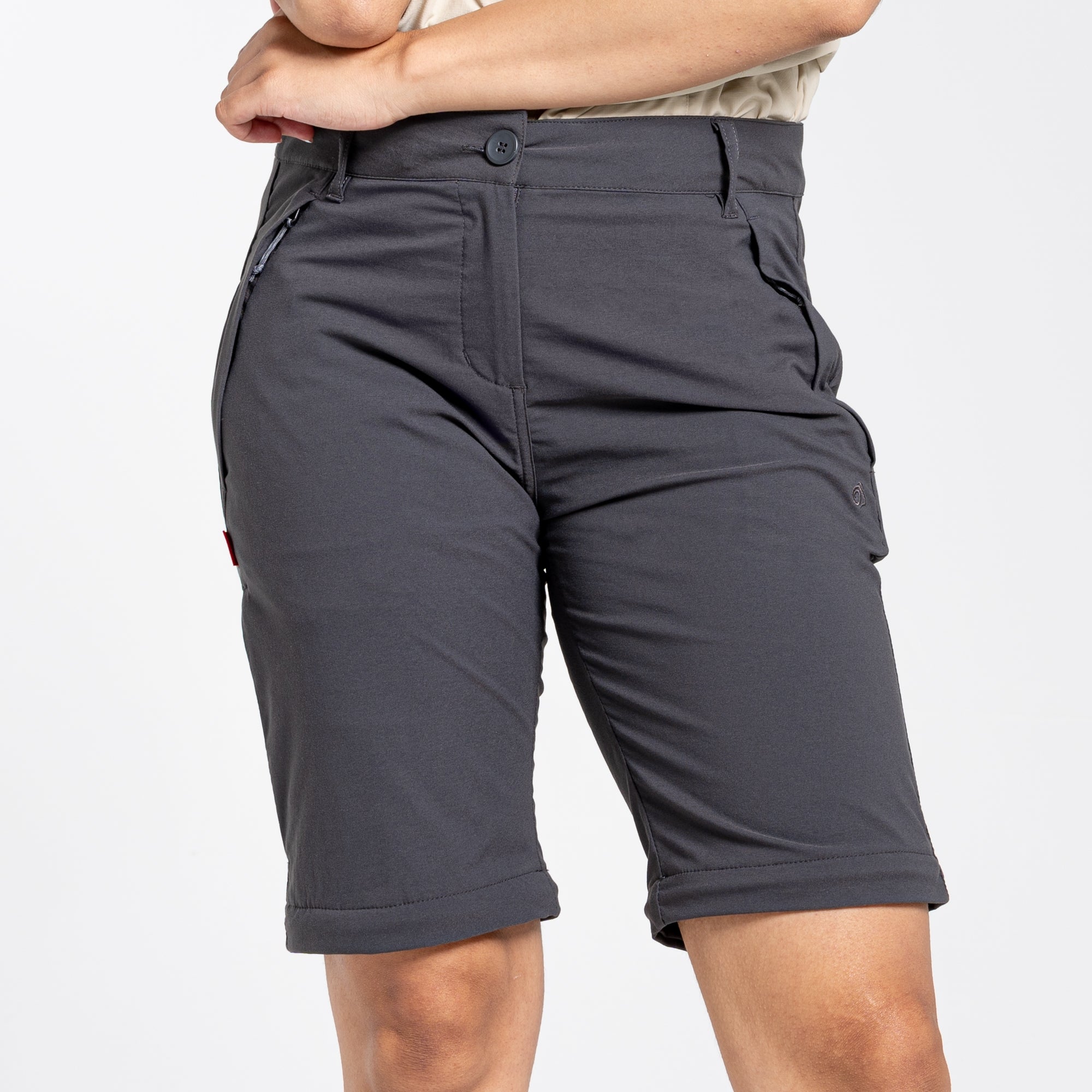 Women's Insect Shield® Pro II Convertible Pants - Charcoal