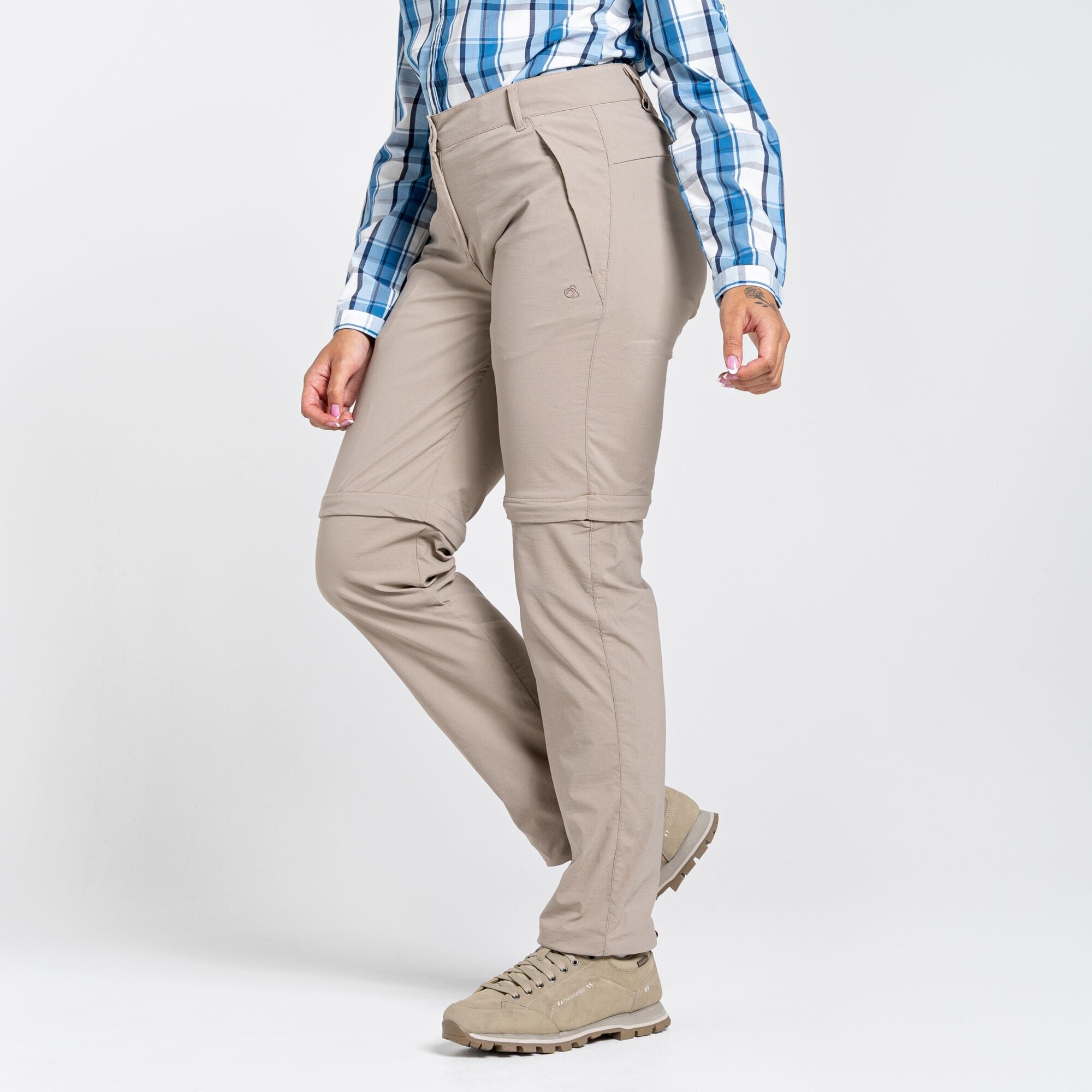 Women's Insect Shield® Pro II Convertible Pants - Mushroom