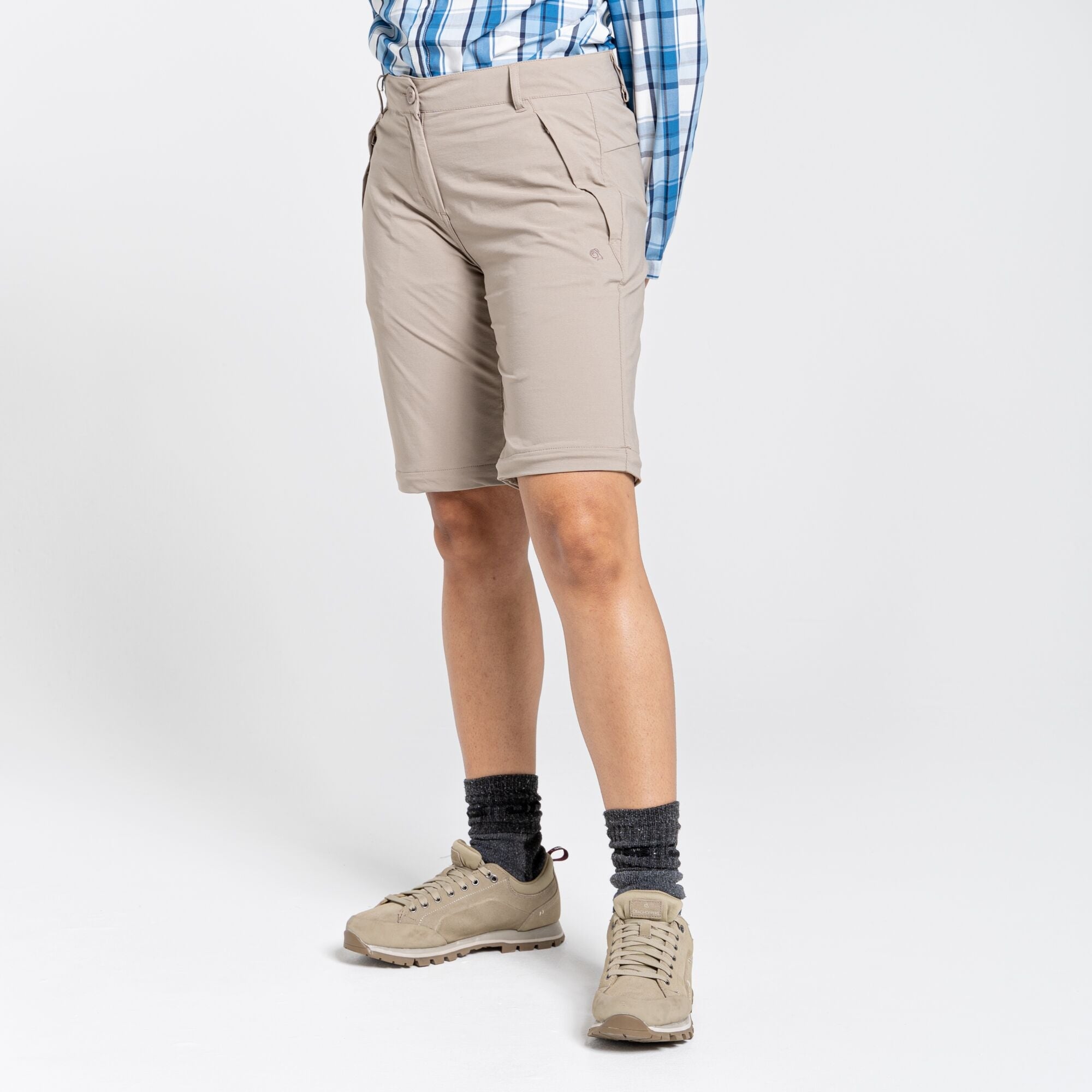 Women's Insect Shield® Pro II Convertible Pants - Mushroom