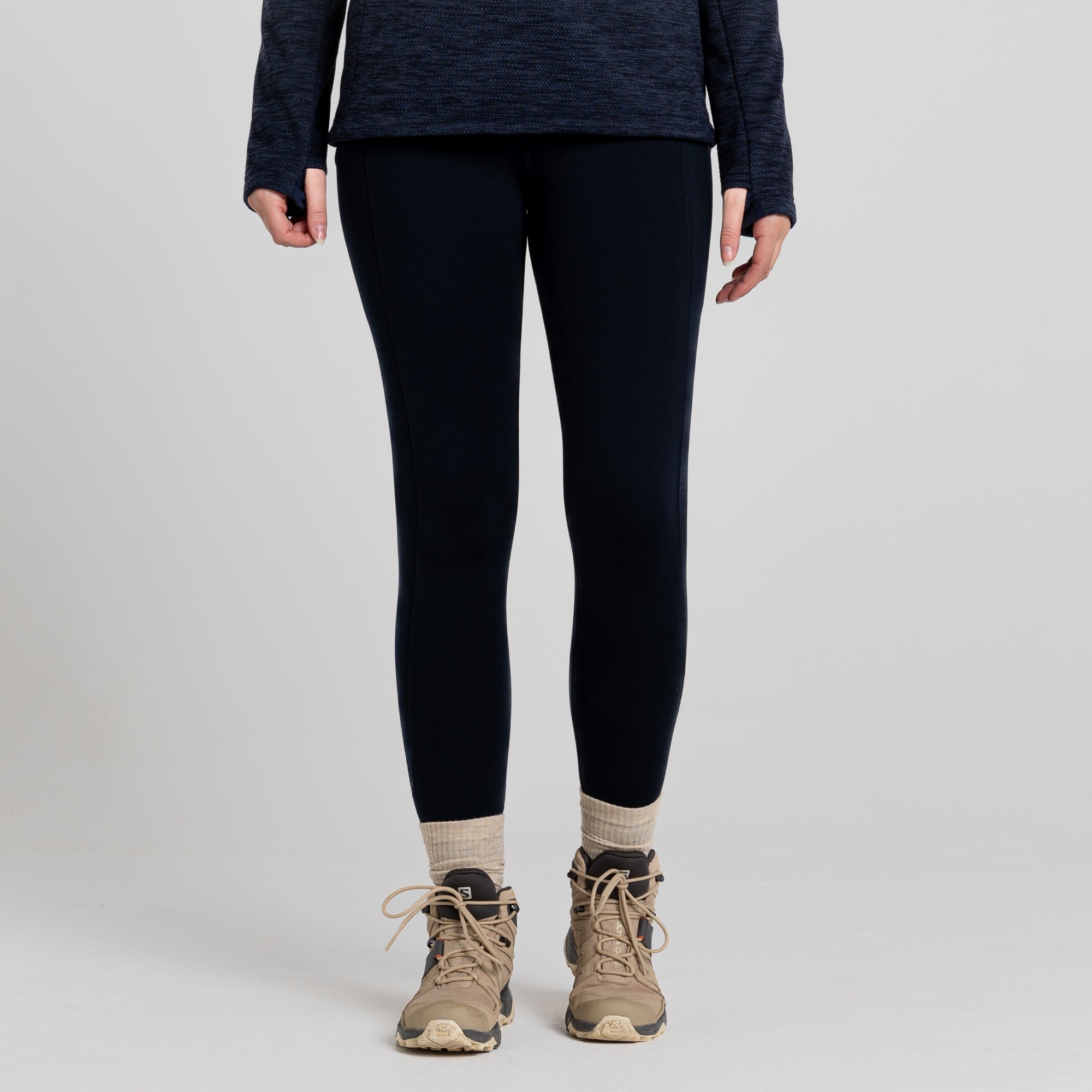 Women's Kiwi Thermal Leggings - Dark Navy