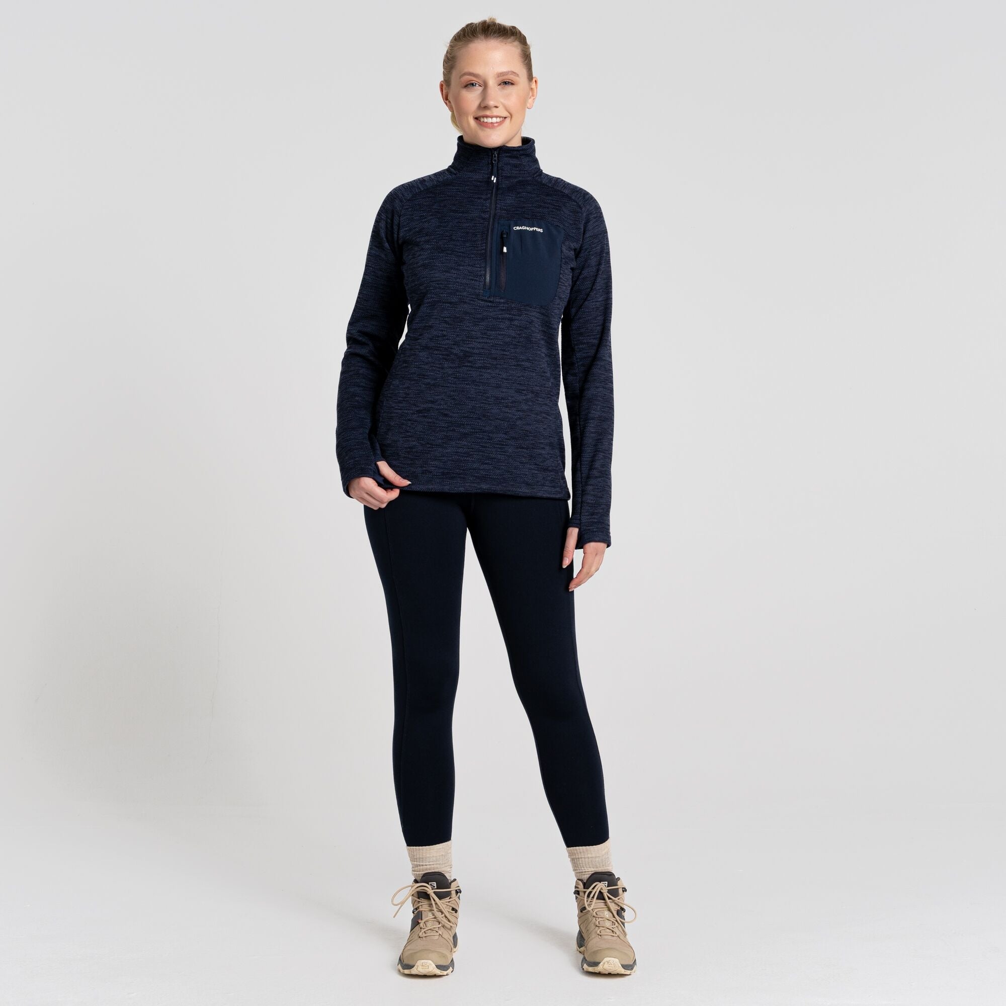 Women's Kiwi Thermal Leggings - Dark Navy
