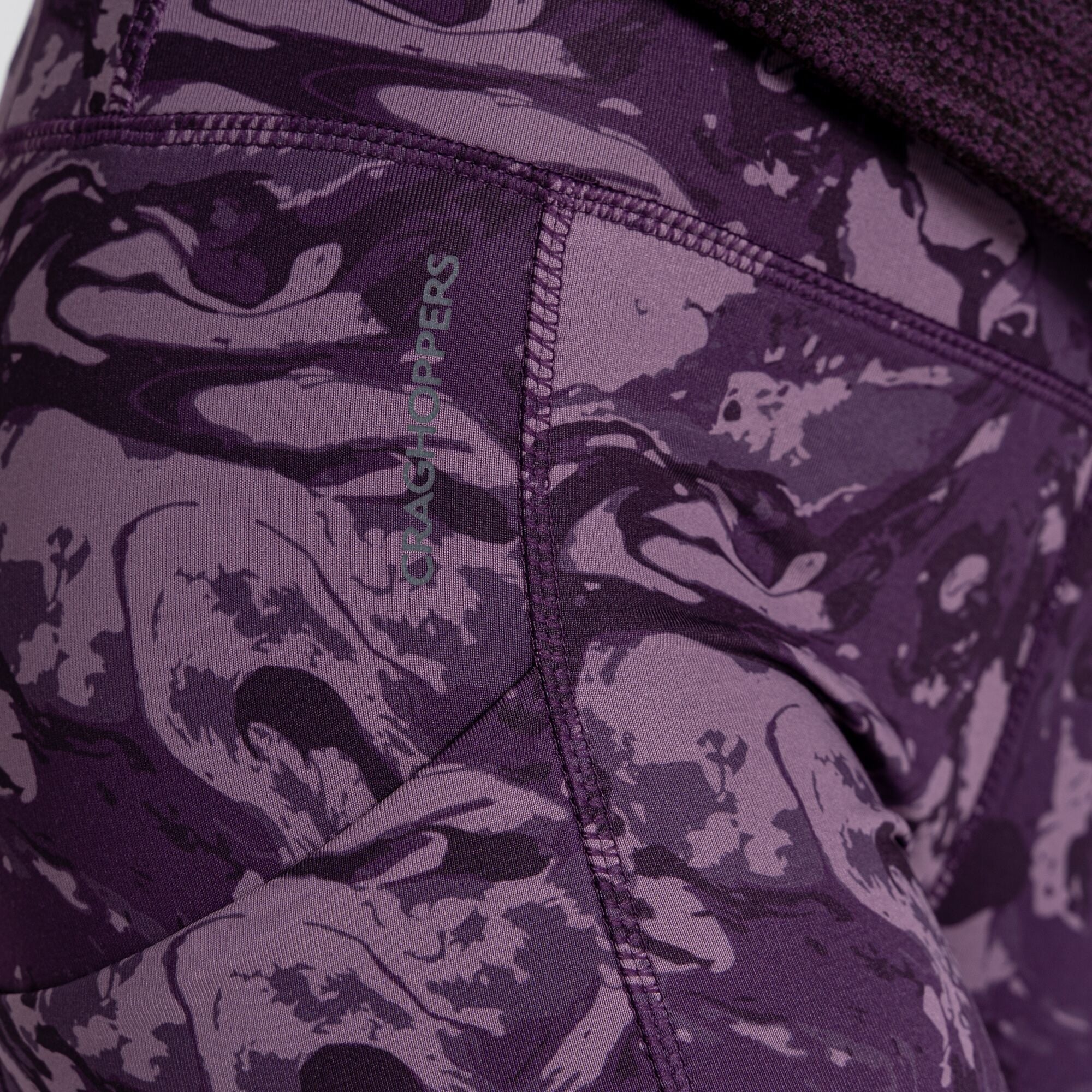 Women's Kiwi Thermal Leggings - Damson Print