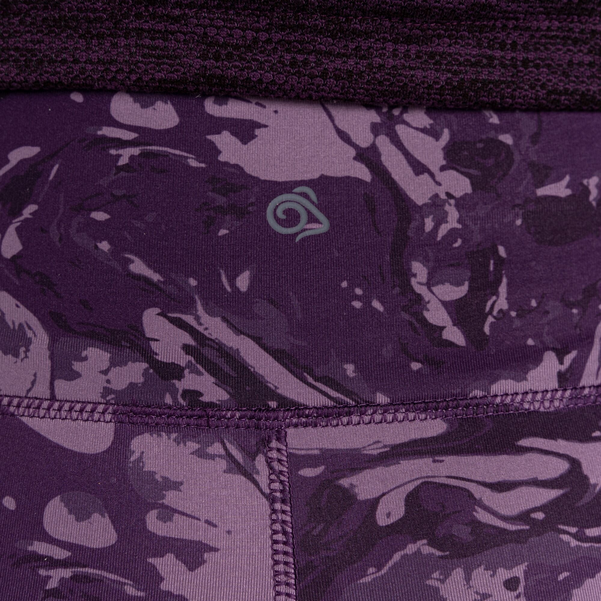 Women's Kiwi Thermal Leggings - Damson Print