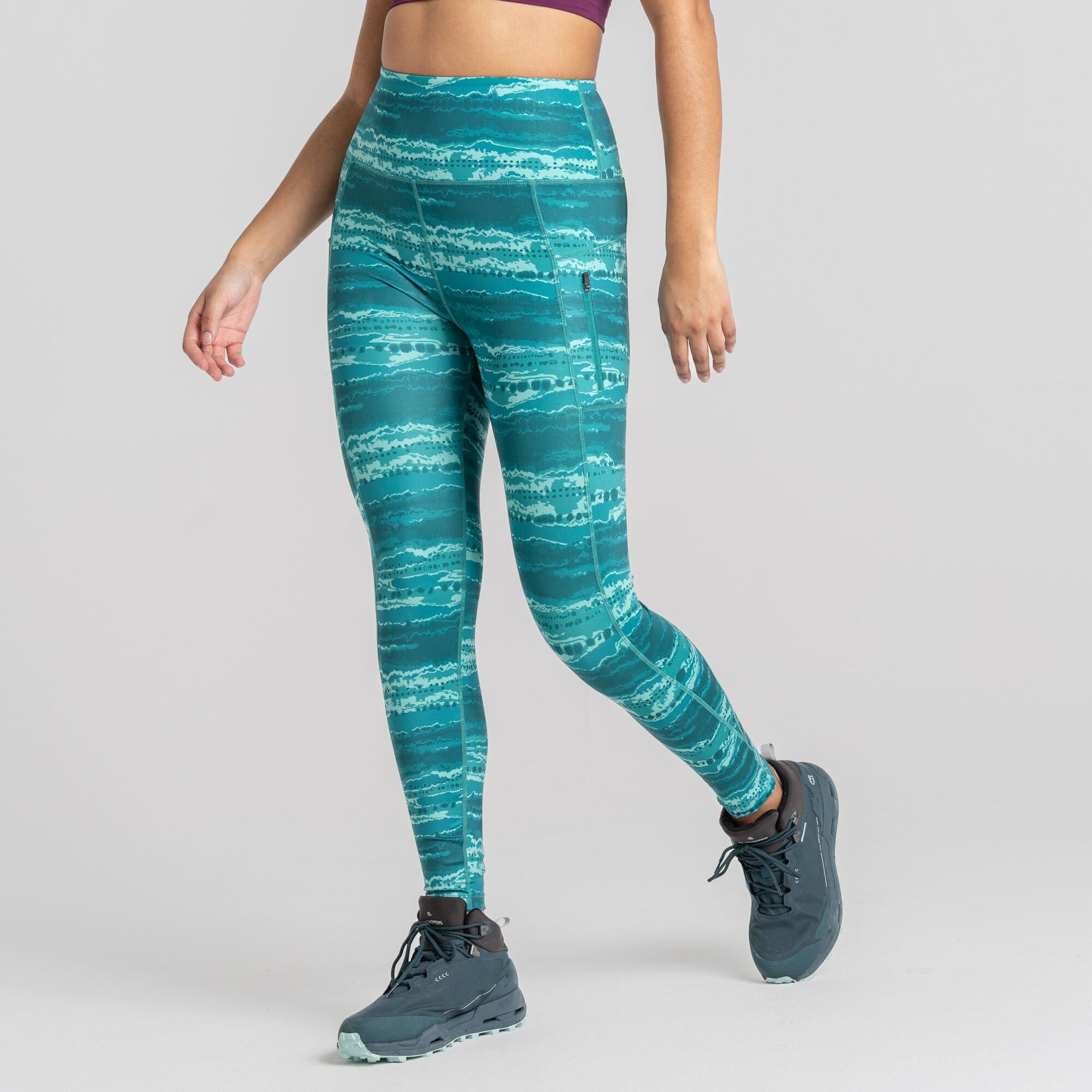 Women's Insect Shield® Pro Legging - Mystic Green Print