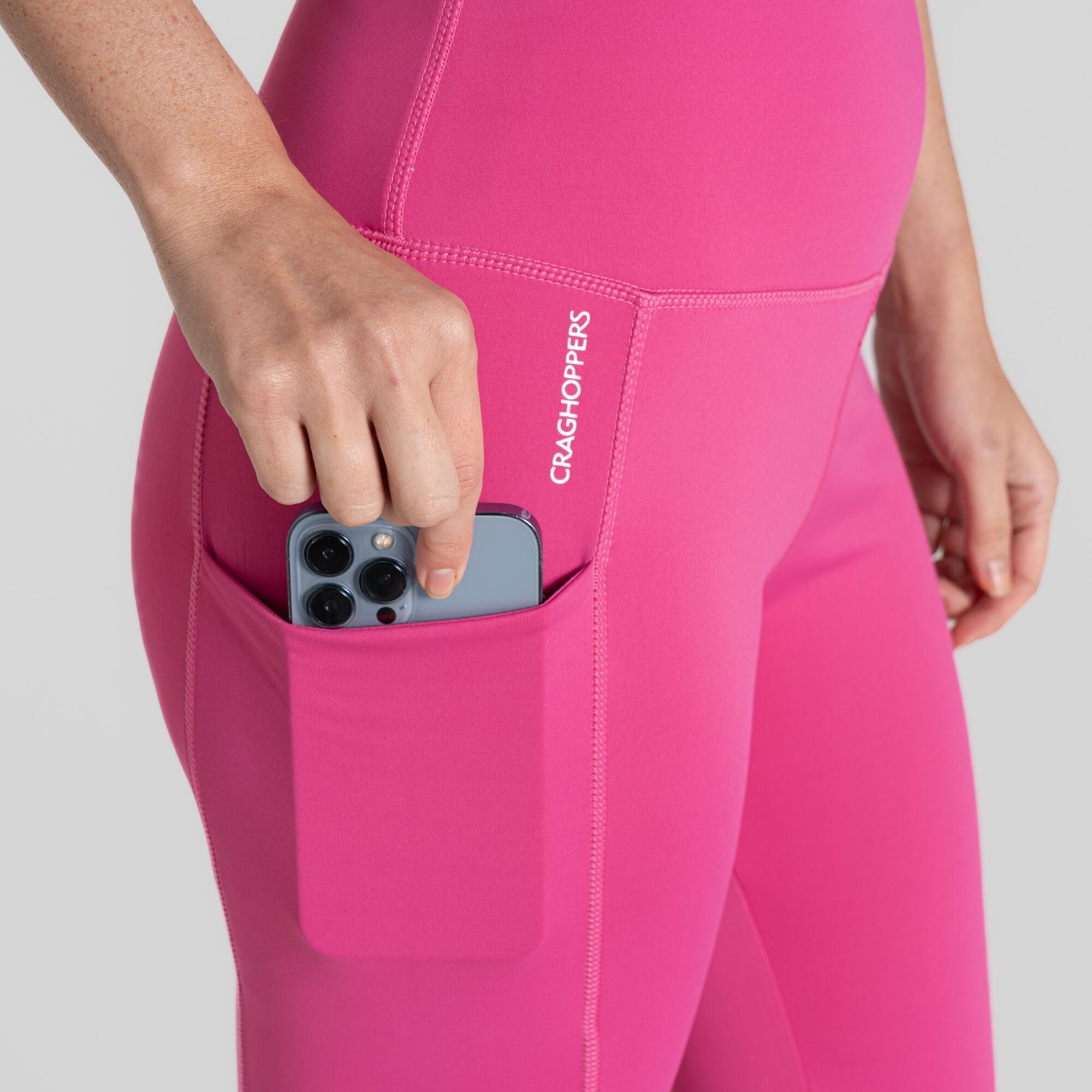 Women's Insect Shield® Legging - Fuchsia