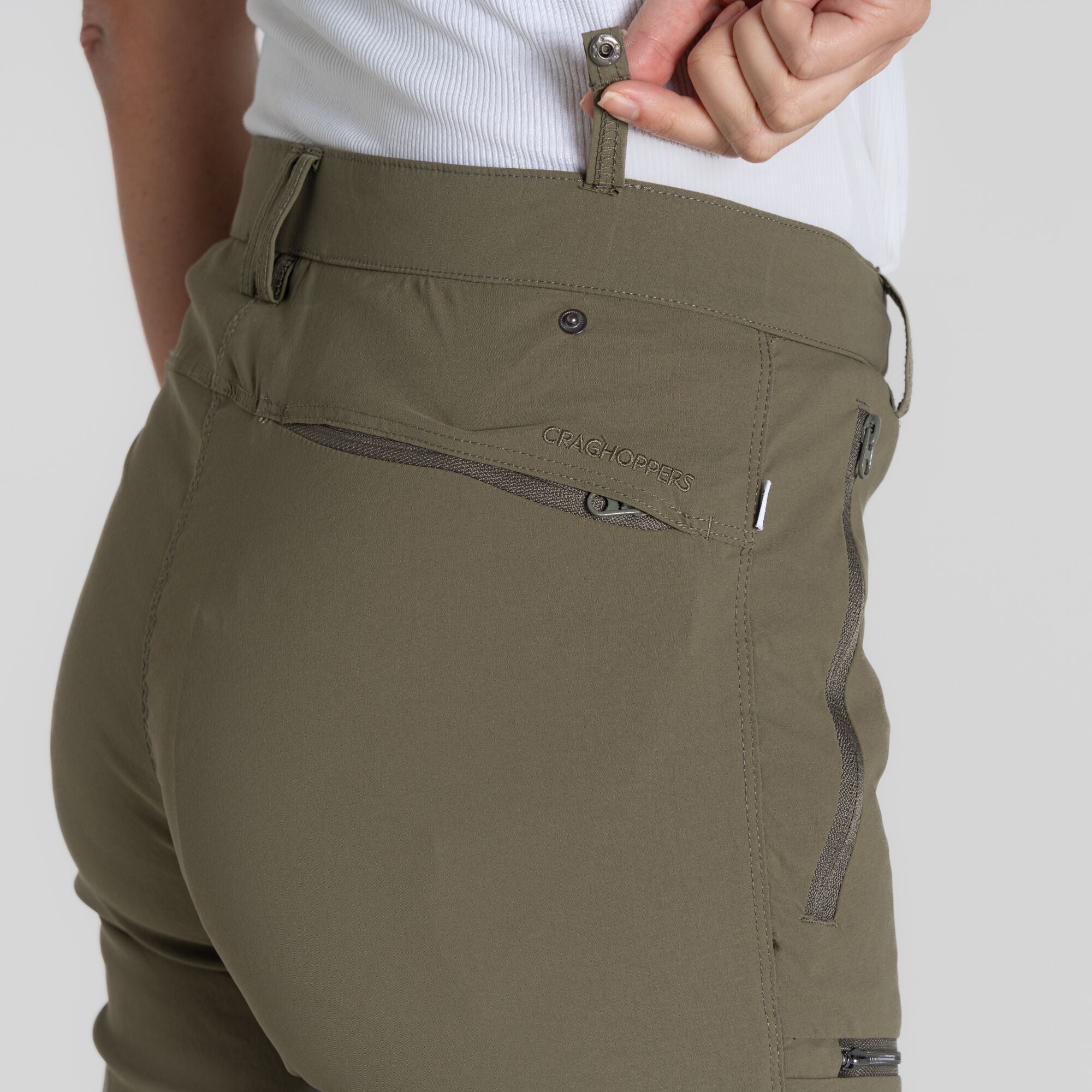 Women's Insect Shield® Pro III Convertible Pants - Wild Olive