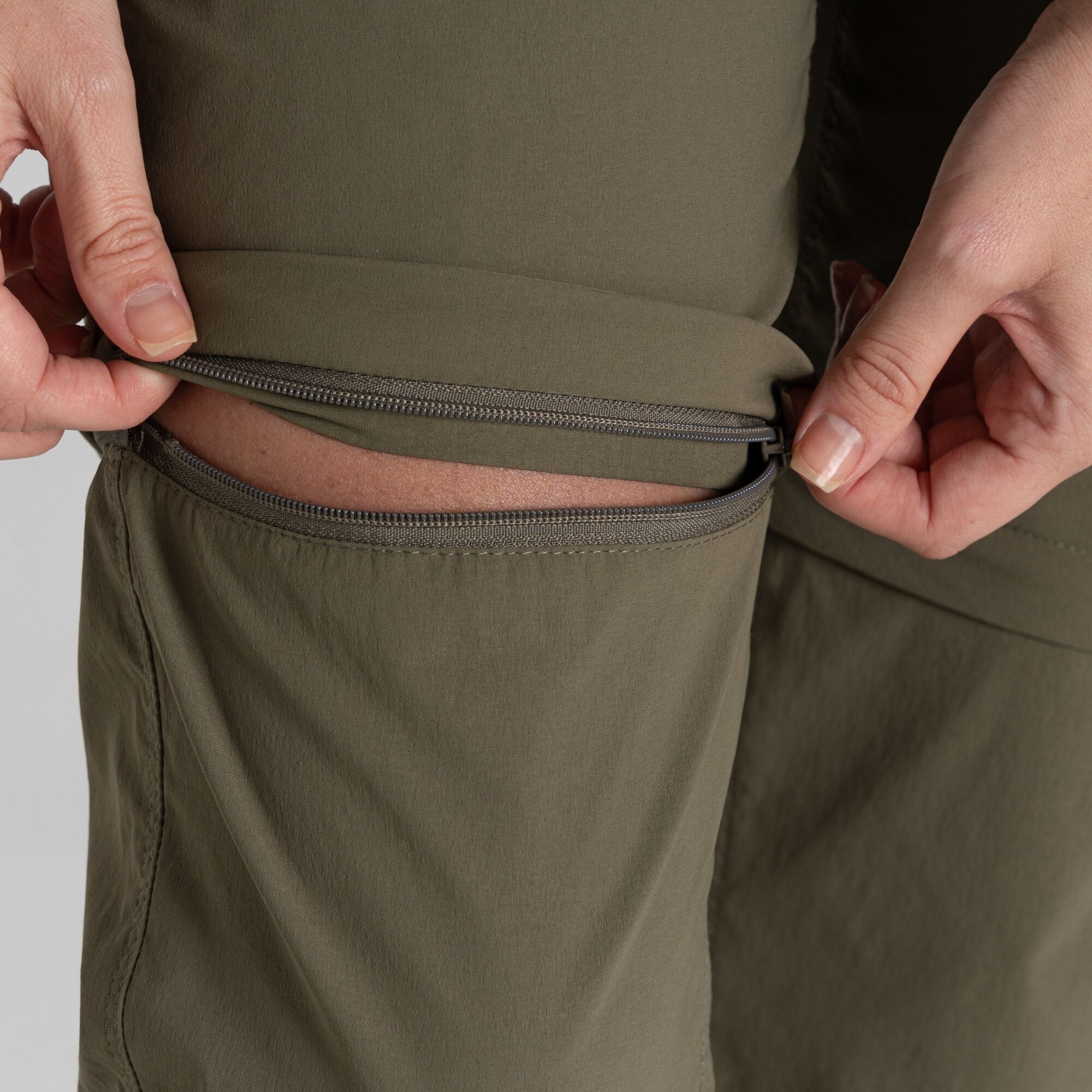 Women's Insect Shield® Pro III Convertible Pants - Wild Olive