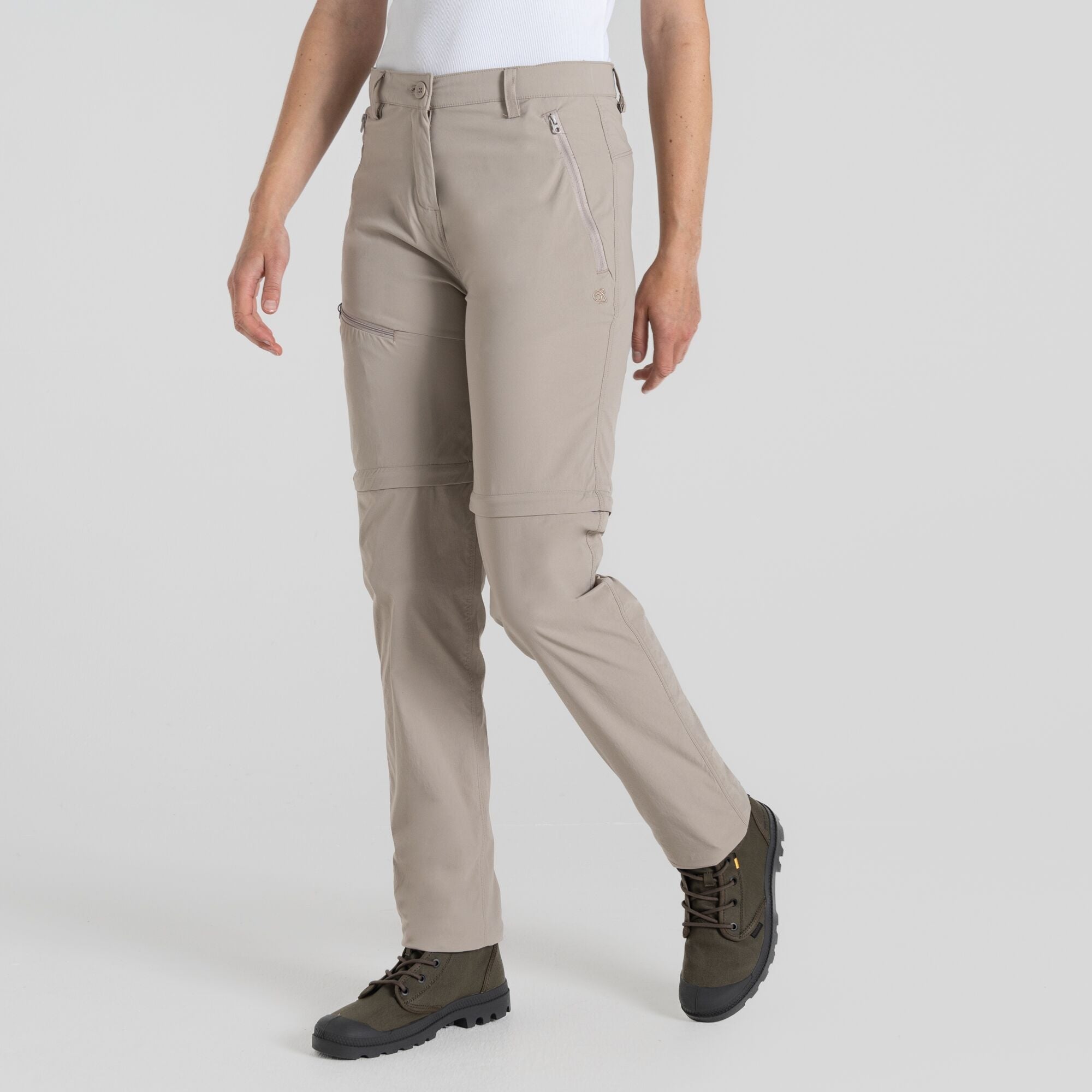Women's Insect Shield® Pro III Convertible Pants - Soft Mushroom