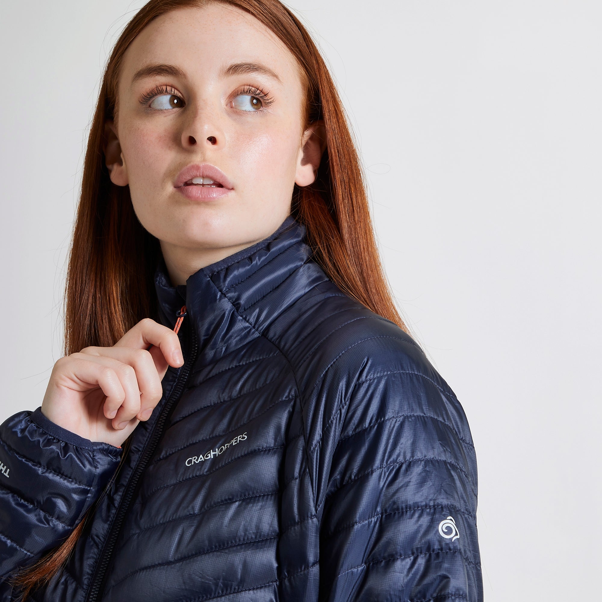 Women's ExpoLite Jacket - Blue Navy/Warm Ginger