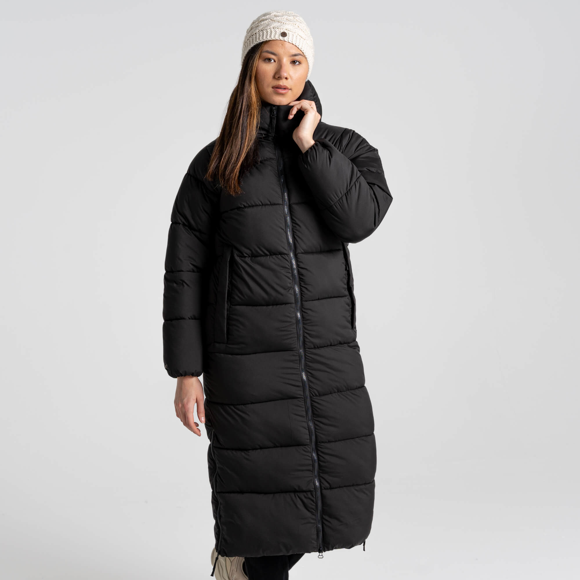Women's Narlia Insulated Hooded Jacket - Black