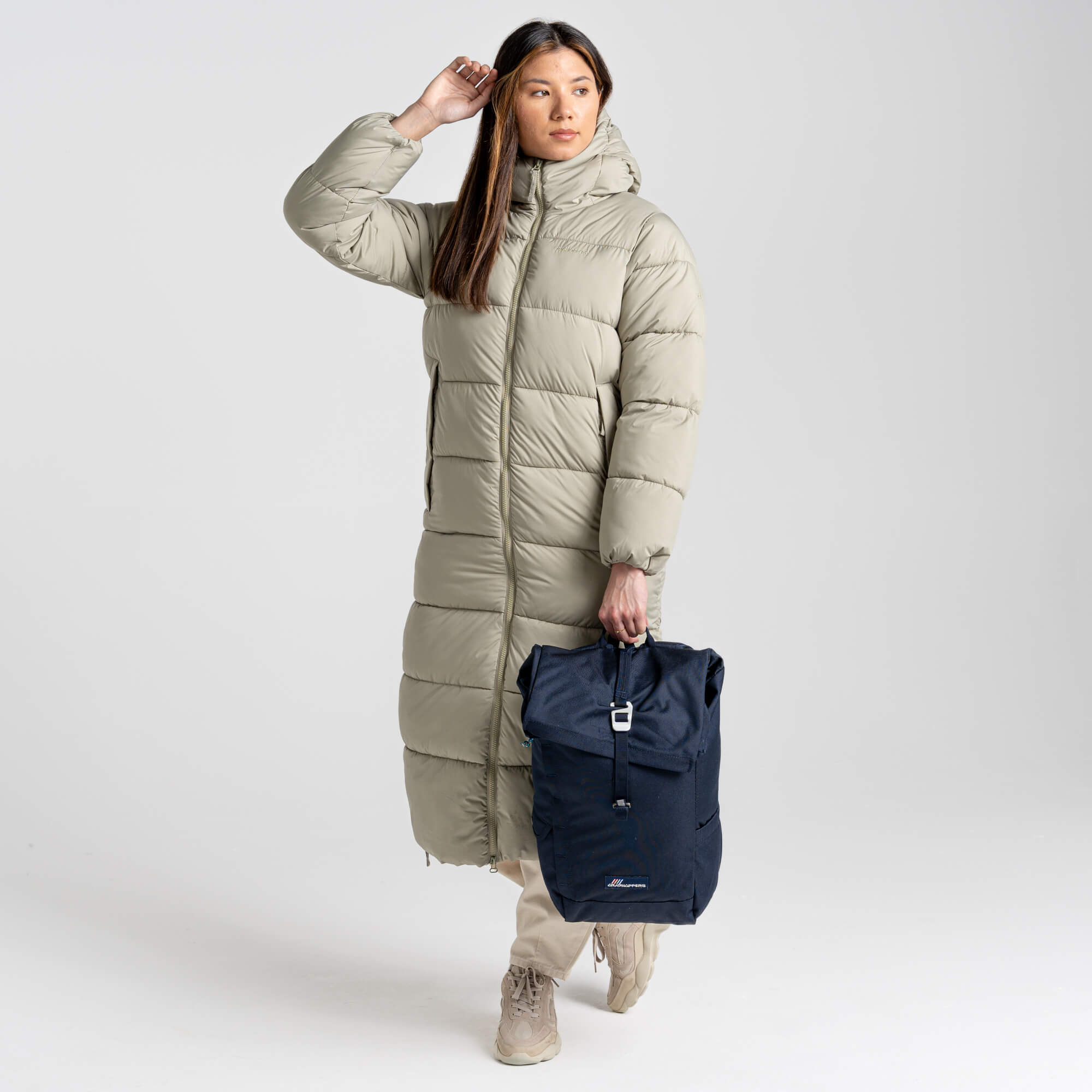 Women's Narlia Insulated Hooded Jacket - Willow Green