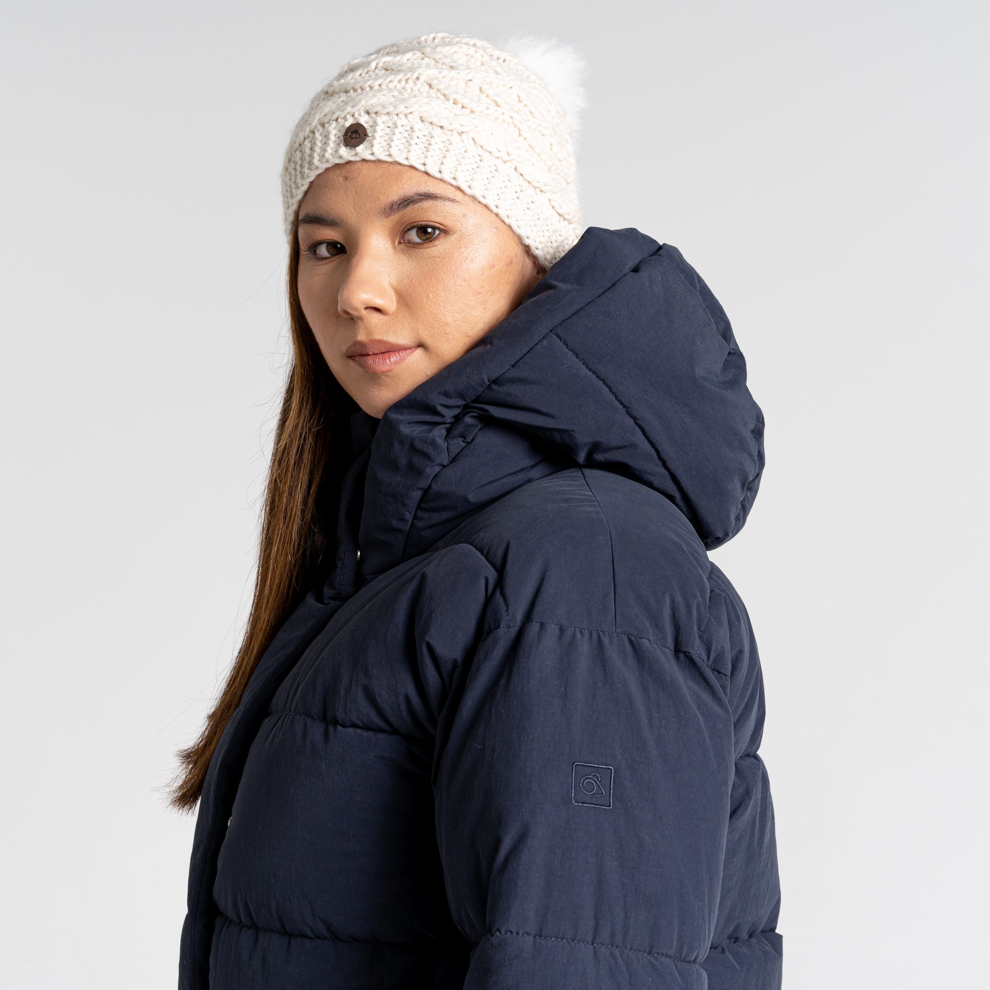 Women's Madora Insulated Hooded Jacket - Blue Navy