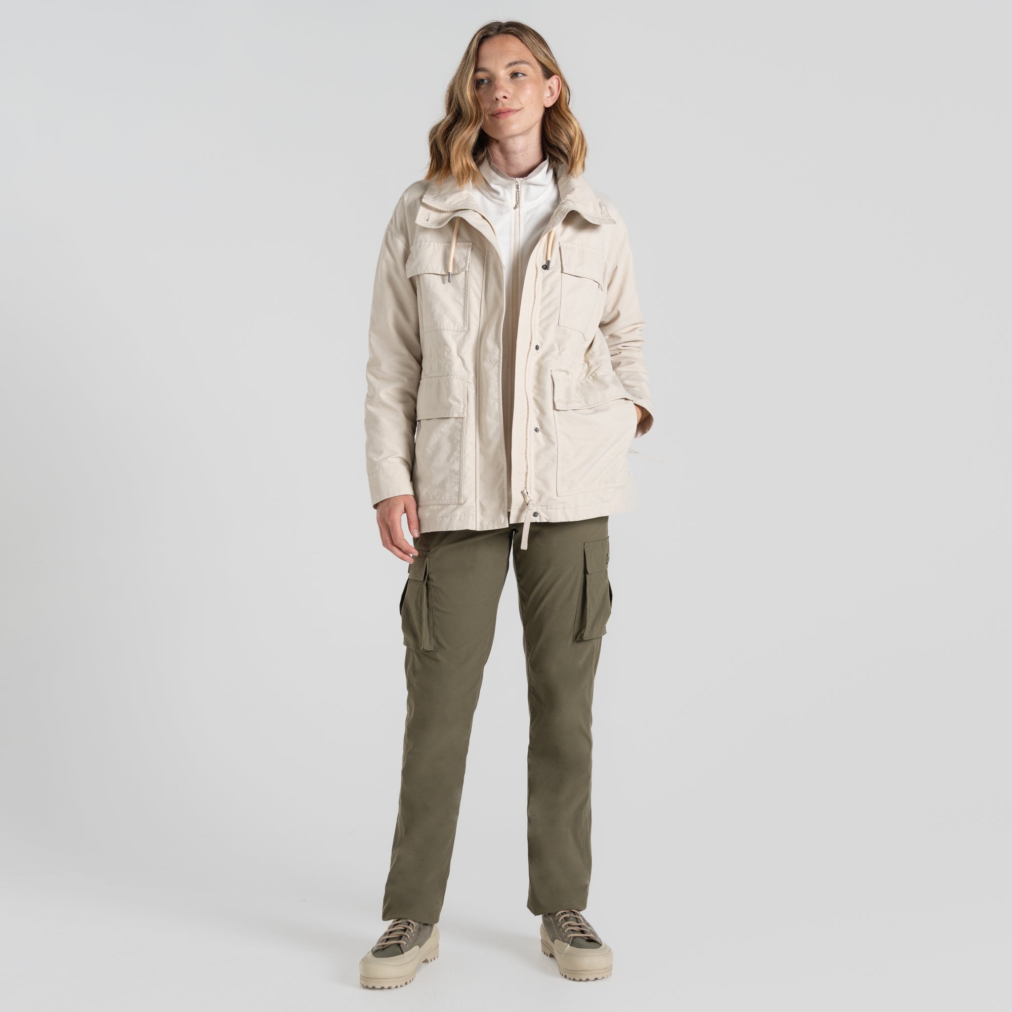 Women's Insect Shield® Adventure II Jacket - Stone