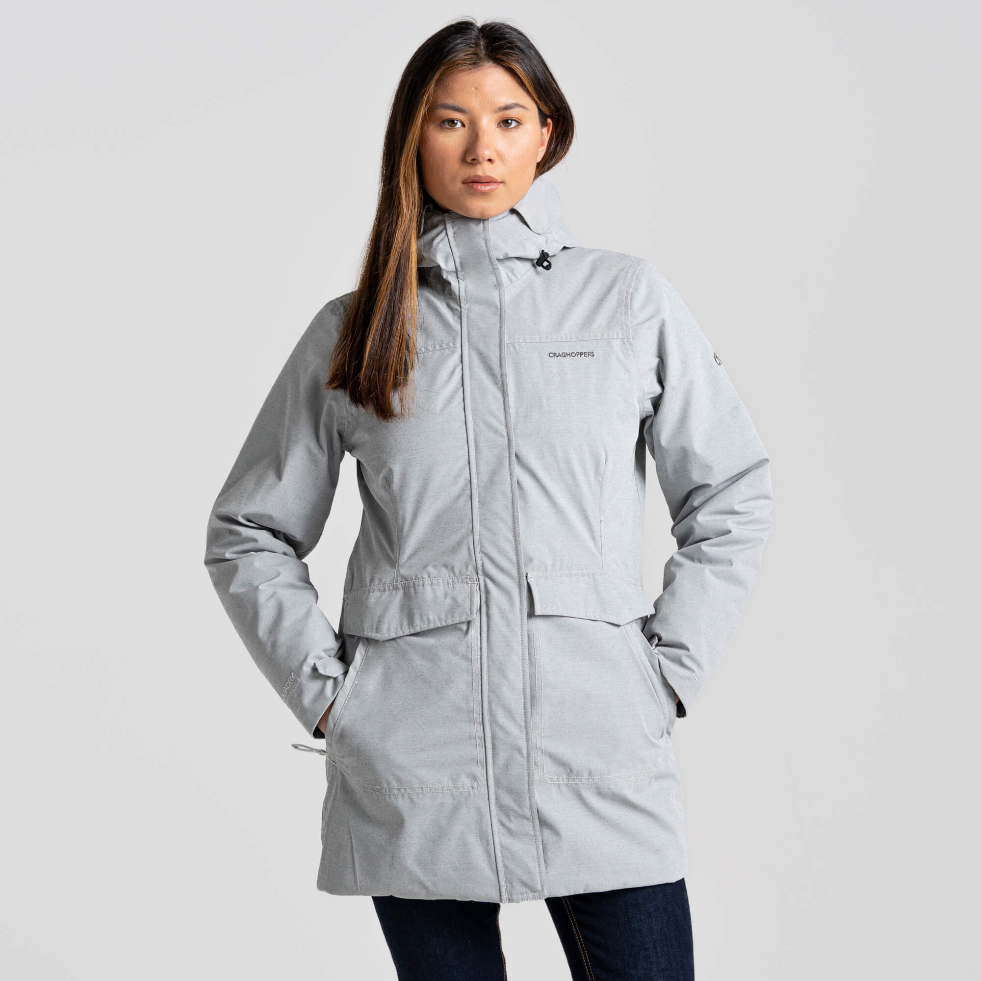 Women's Shayla Insulated Jacket - Silver Cloud