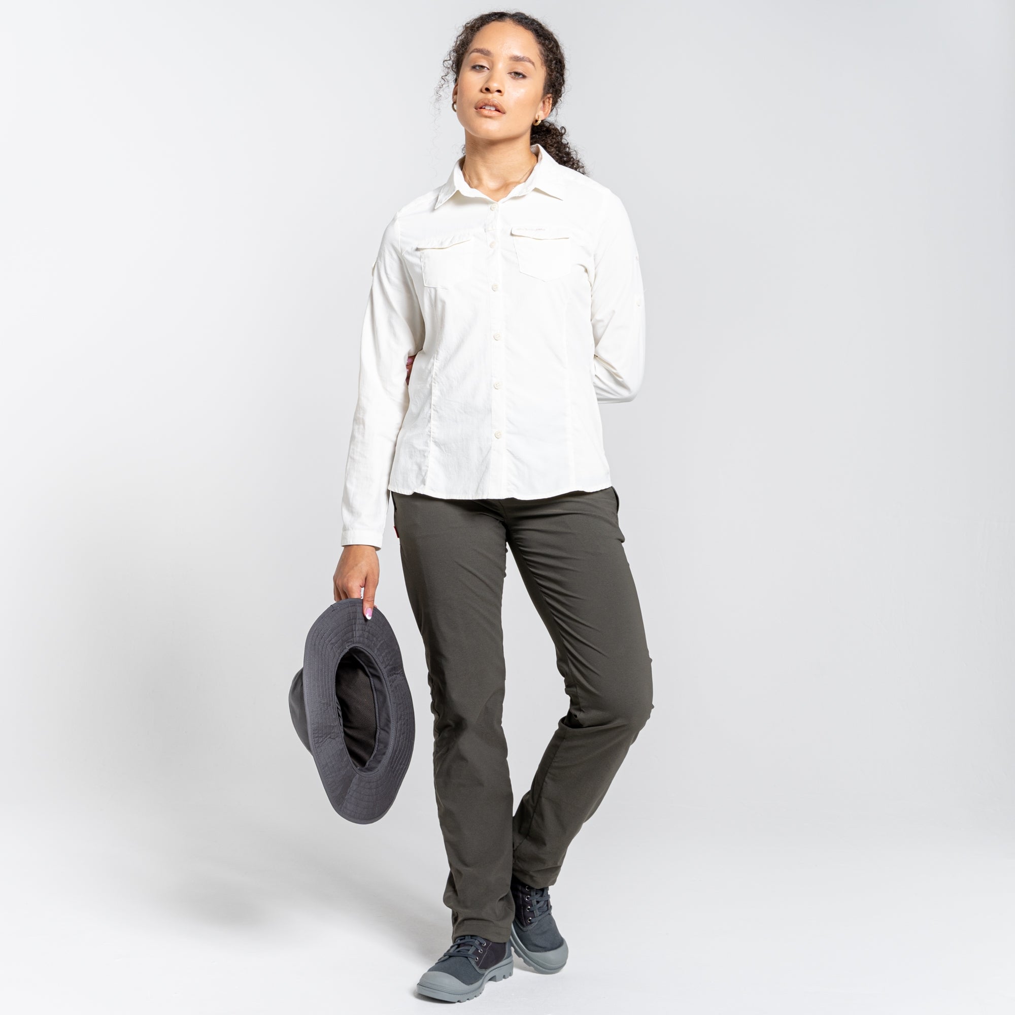 Women's Insect Shield® Adventure II Long-Sleeved Shirt - Sea Salt