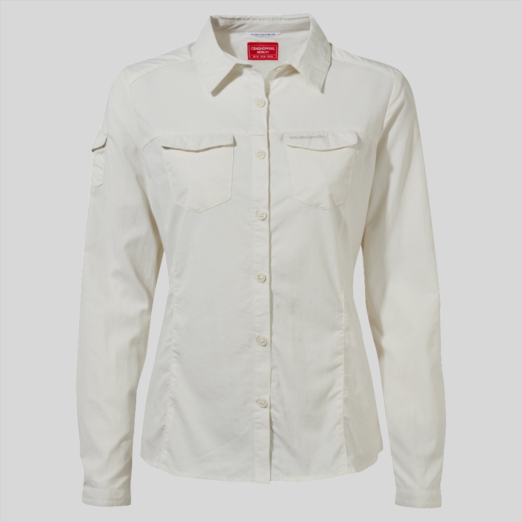 Women's Insect Shield® Adventure II Long-Sleeved Shirt - Sea Salt