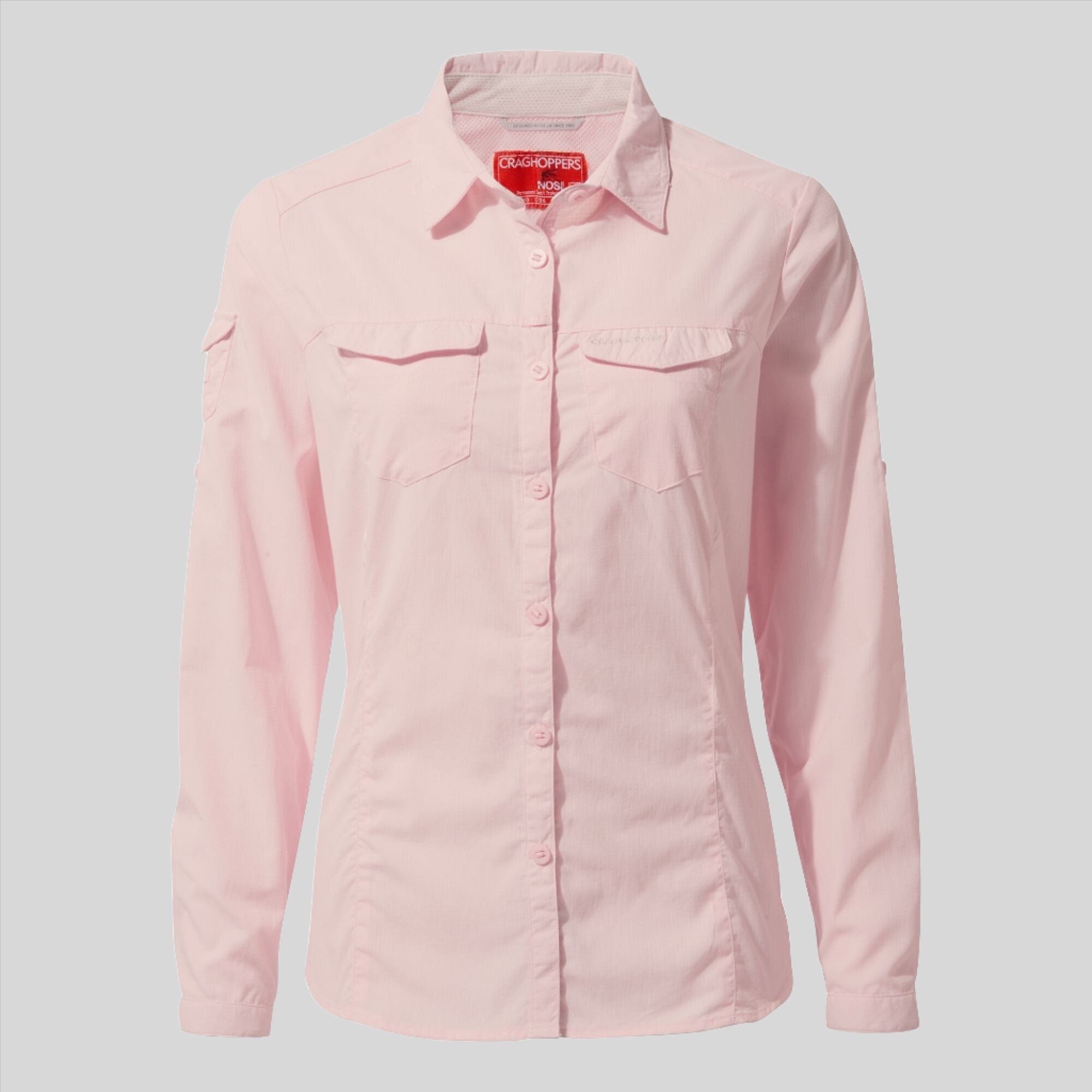Women's Insect Shield® Adventure II Long-Sleeved Shirt - Seashell Pink