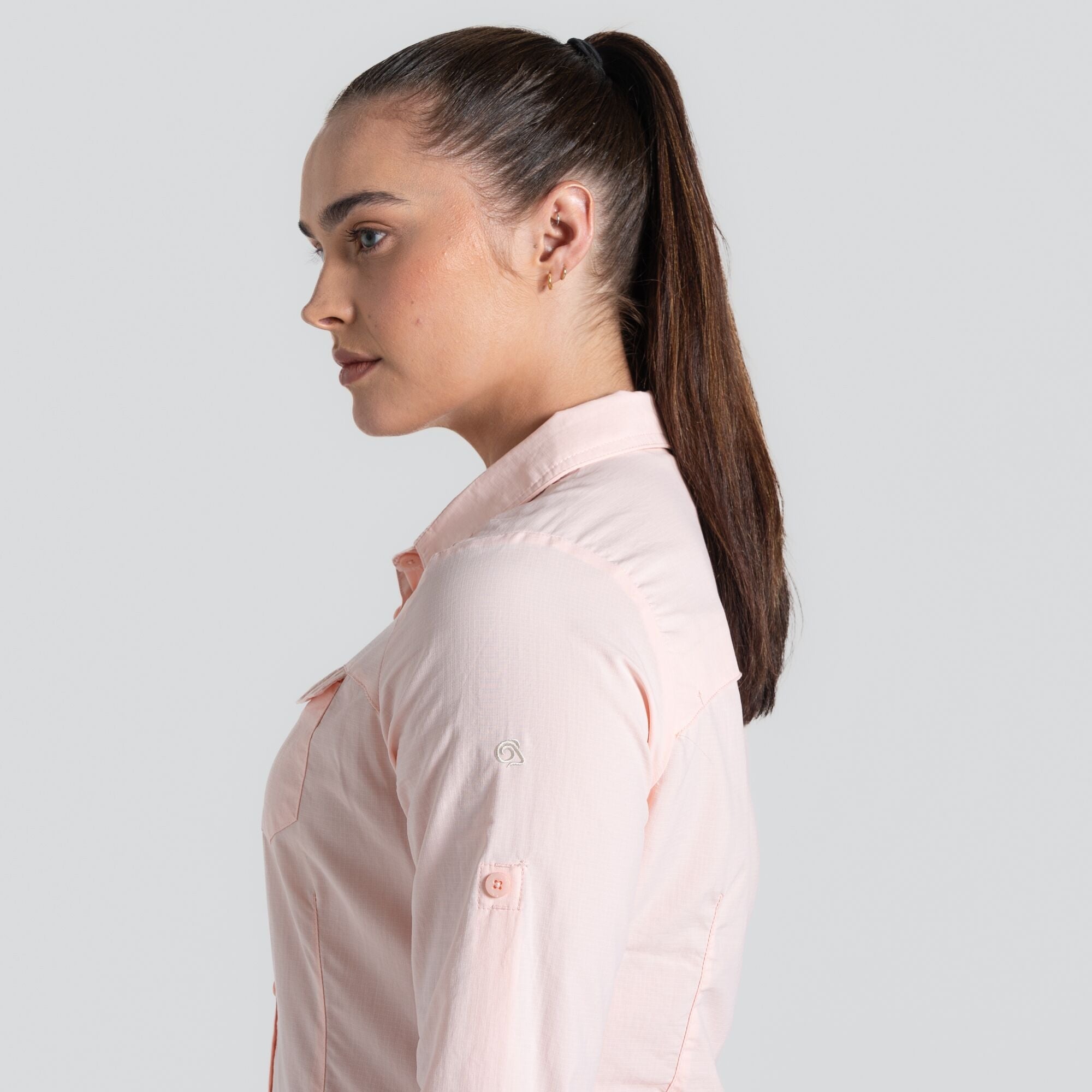 Women's Insect Shield® Adventure II Long-Sleeved Shirt - Seashell Pink