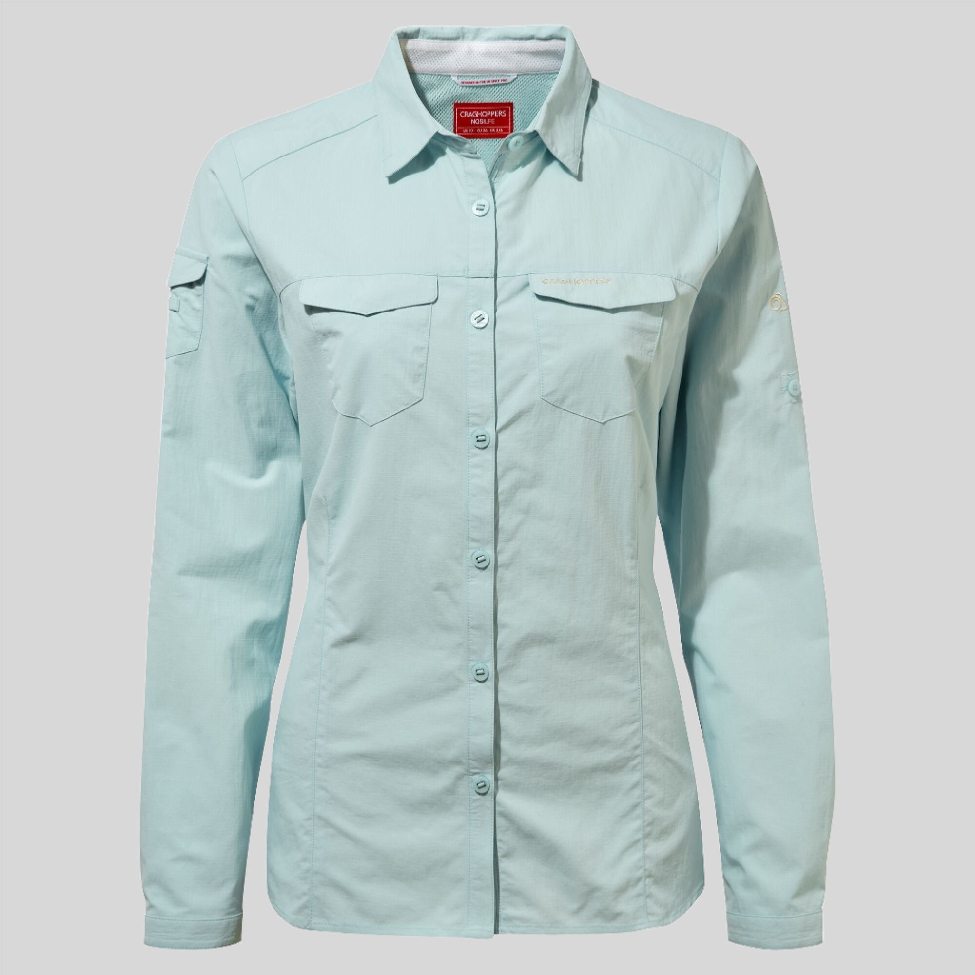 Women's Insect Shield® Adventure II Long-Sleeved Shirt - Poolside Green