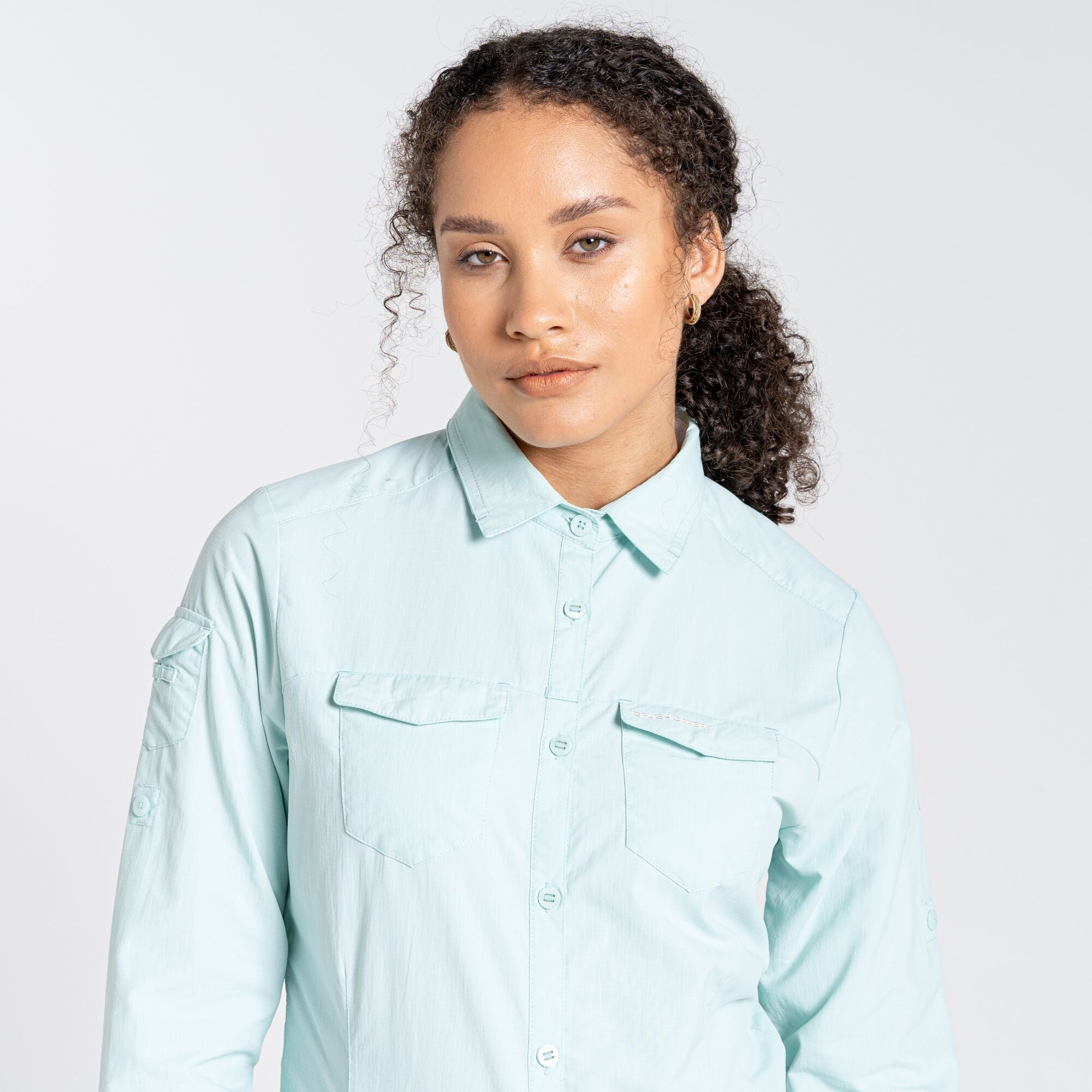 Women's Insect Shield® Adventure II Long-Sleeved Shirt - Poolside Green